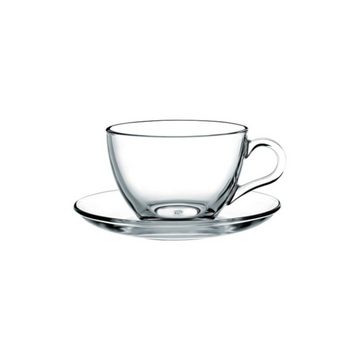 Pasabahce Kaffeeservice 6er Set Basic Espresso Tassen Set 90ml Kaffeeset transparent (12-tlg)