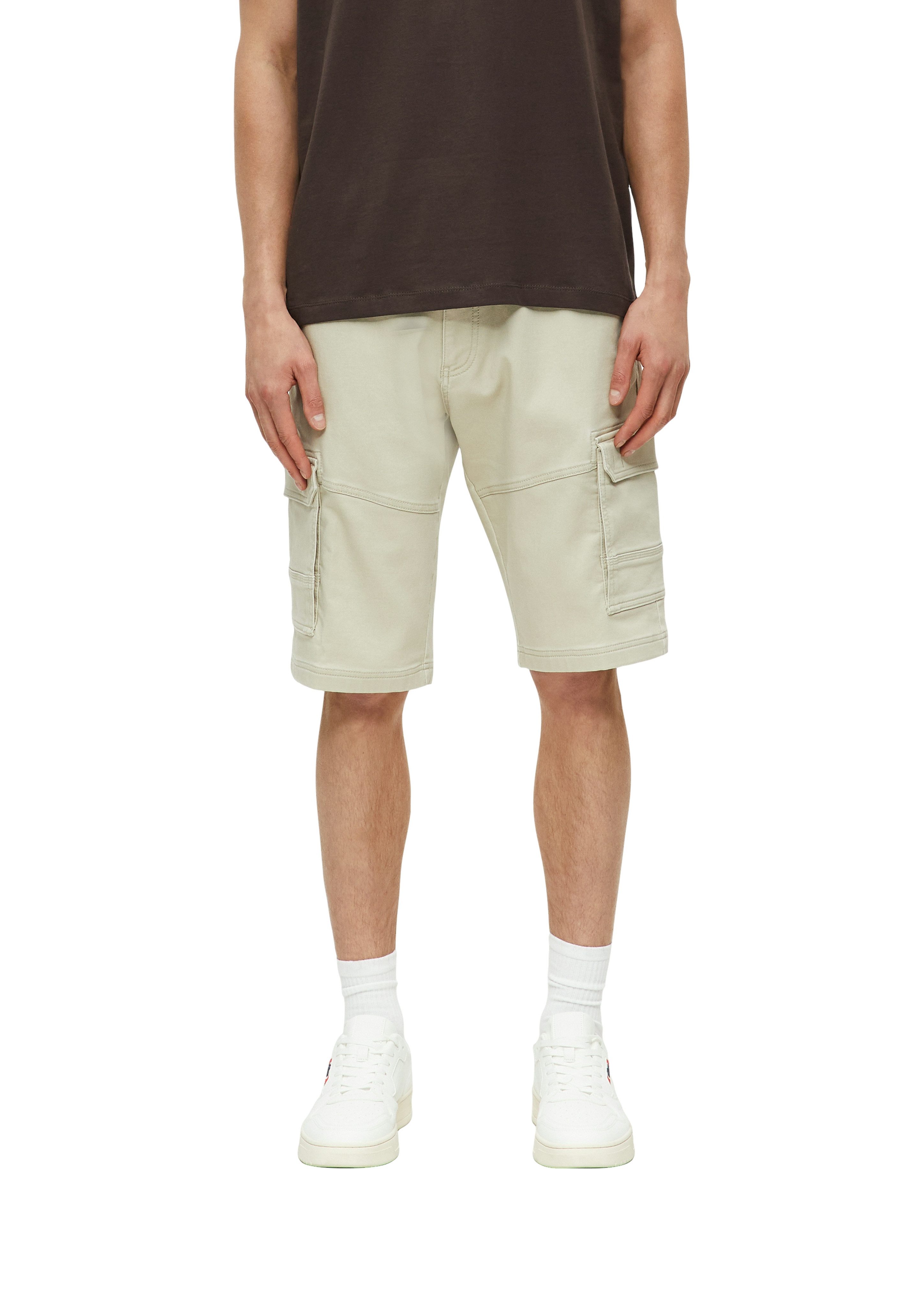 s.Oliver Cargobermudas Sommer-Cargo mit elastichem Bund