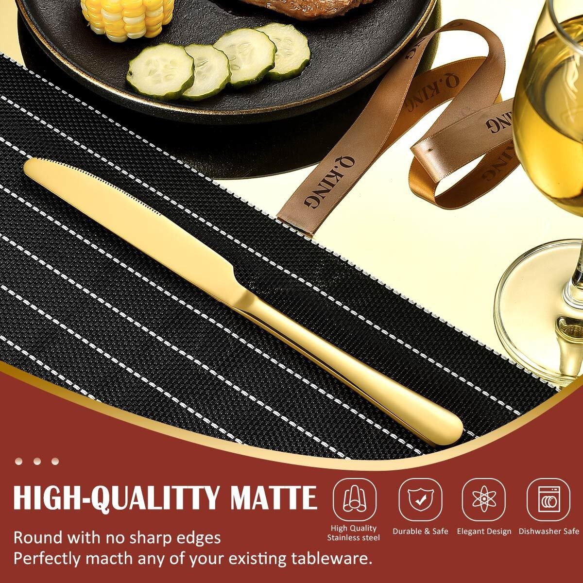 Faizee Home Besteck-Set Kopie von Otto Besteck Gift Box Gold #1 – Bild 5 von 5