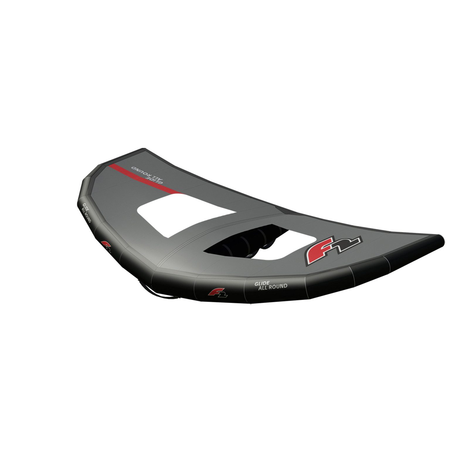 F2 Kiteboard F2 Set Foilboard Lightning Weiss 90,2L + Alu Foil 1700 + Wing 4qm