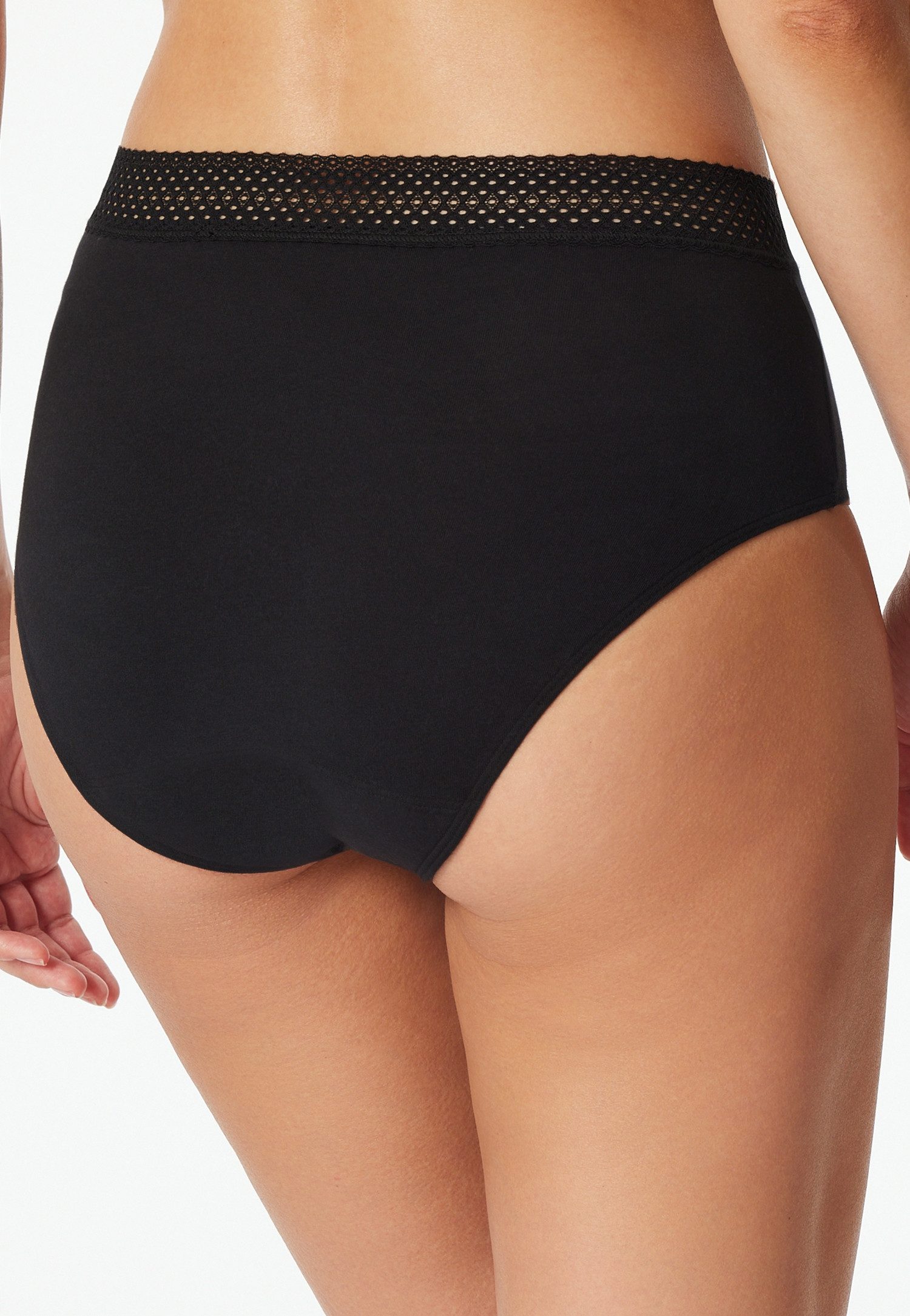 Schiesser Periodenslip Schiesser Care (2er Pack) feuchtigkeitsabsorbierend und leicht saugfähig, Single-Jersey-Qualität