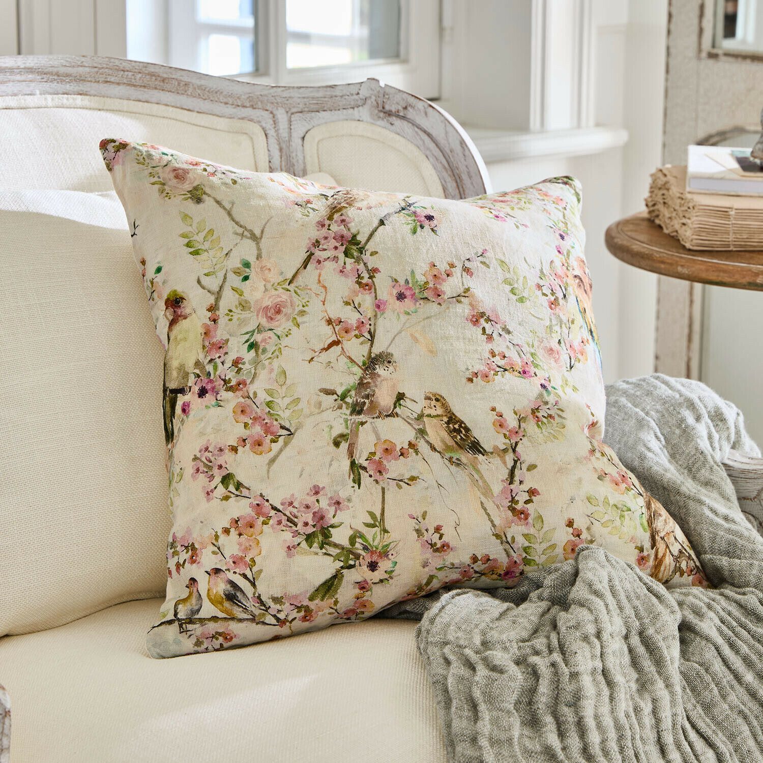 Mirabeau Kissenhülle Kissenhülle Florémont creme/bunt