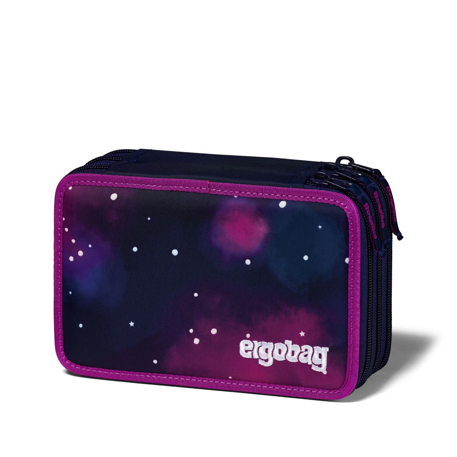 Ergobag Federmäppchen Mäppchen, (40-teilig), mit Spitzer, Radiergummi, Lineal
