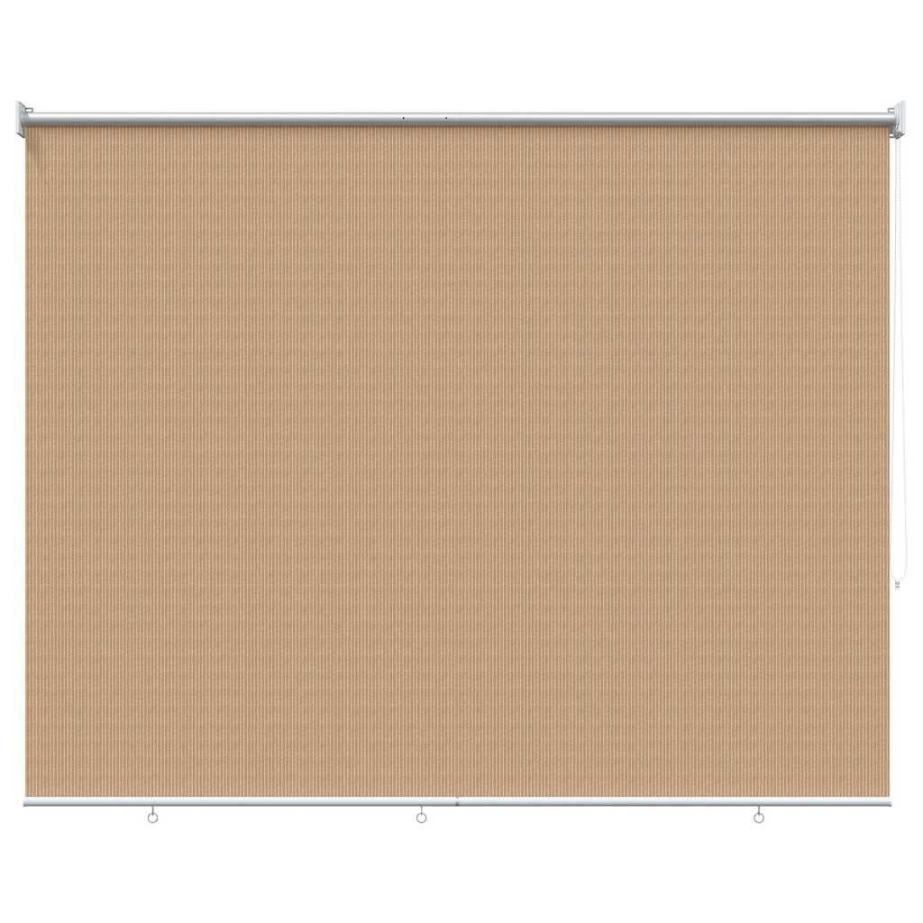 Rollo Außenrollo 225 (B)x140 (H) cm Beige, vidaXL