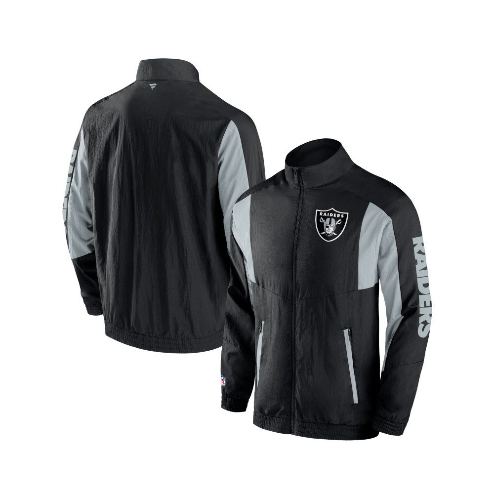 Las Vegas Raiders Bomberjacke Las Vegas Raiders Woven Track Jacket