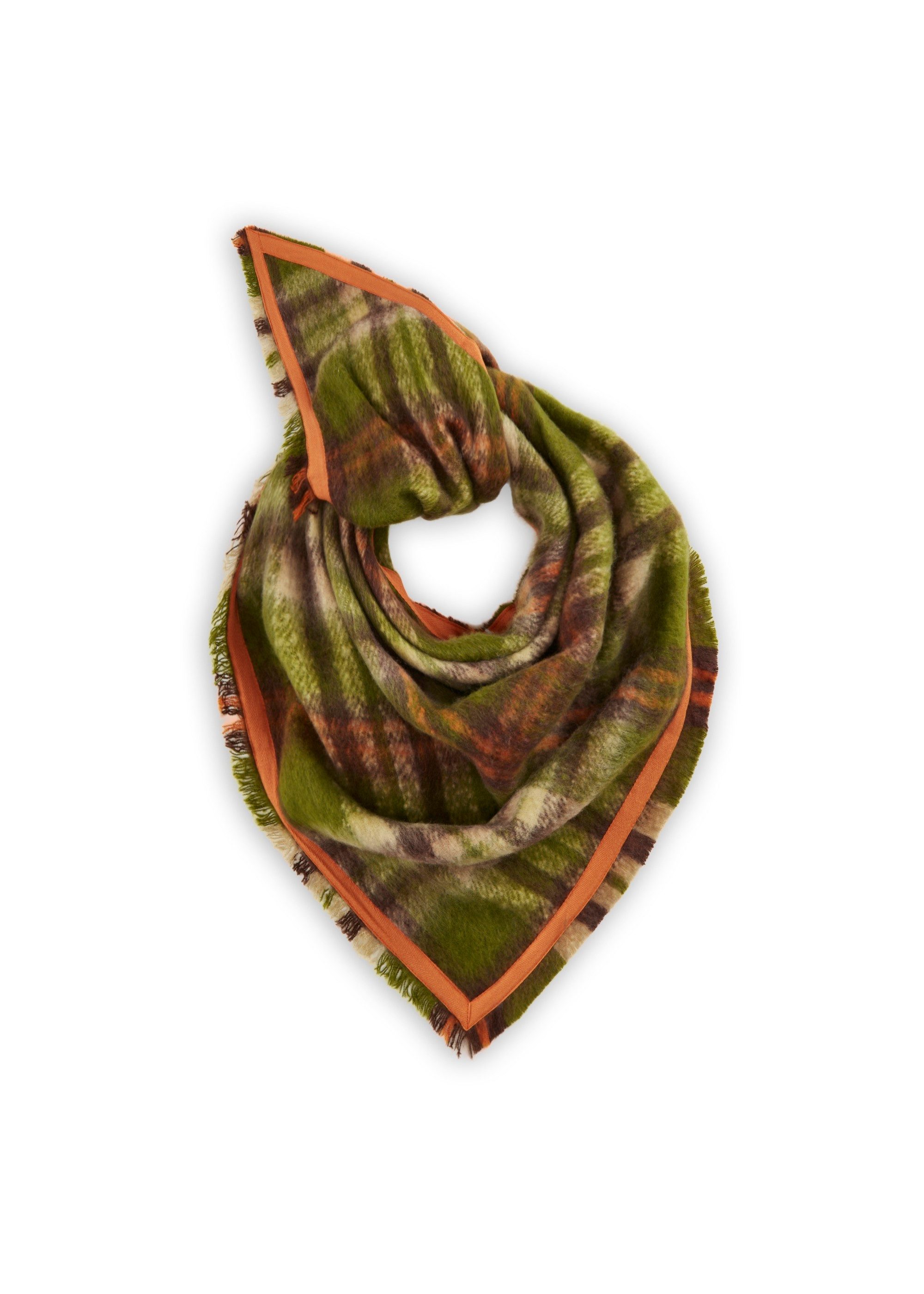 Codello Dreieckstuch Codello XL Jaquard Tuch mit Karomuster, Karomuster günstig online kaufen