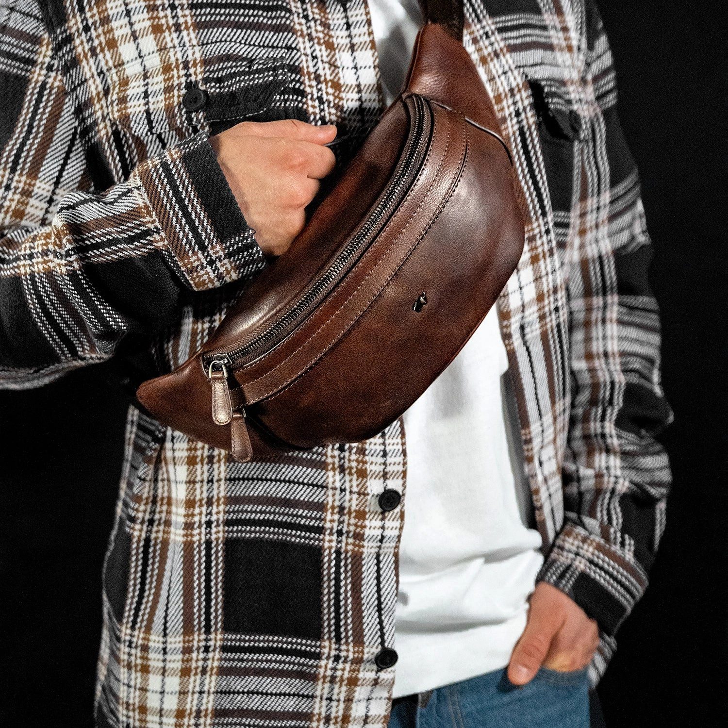 Braun Büffel Gürteltasche PARMA Cross Body Bag braun günstig online kaufen