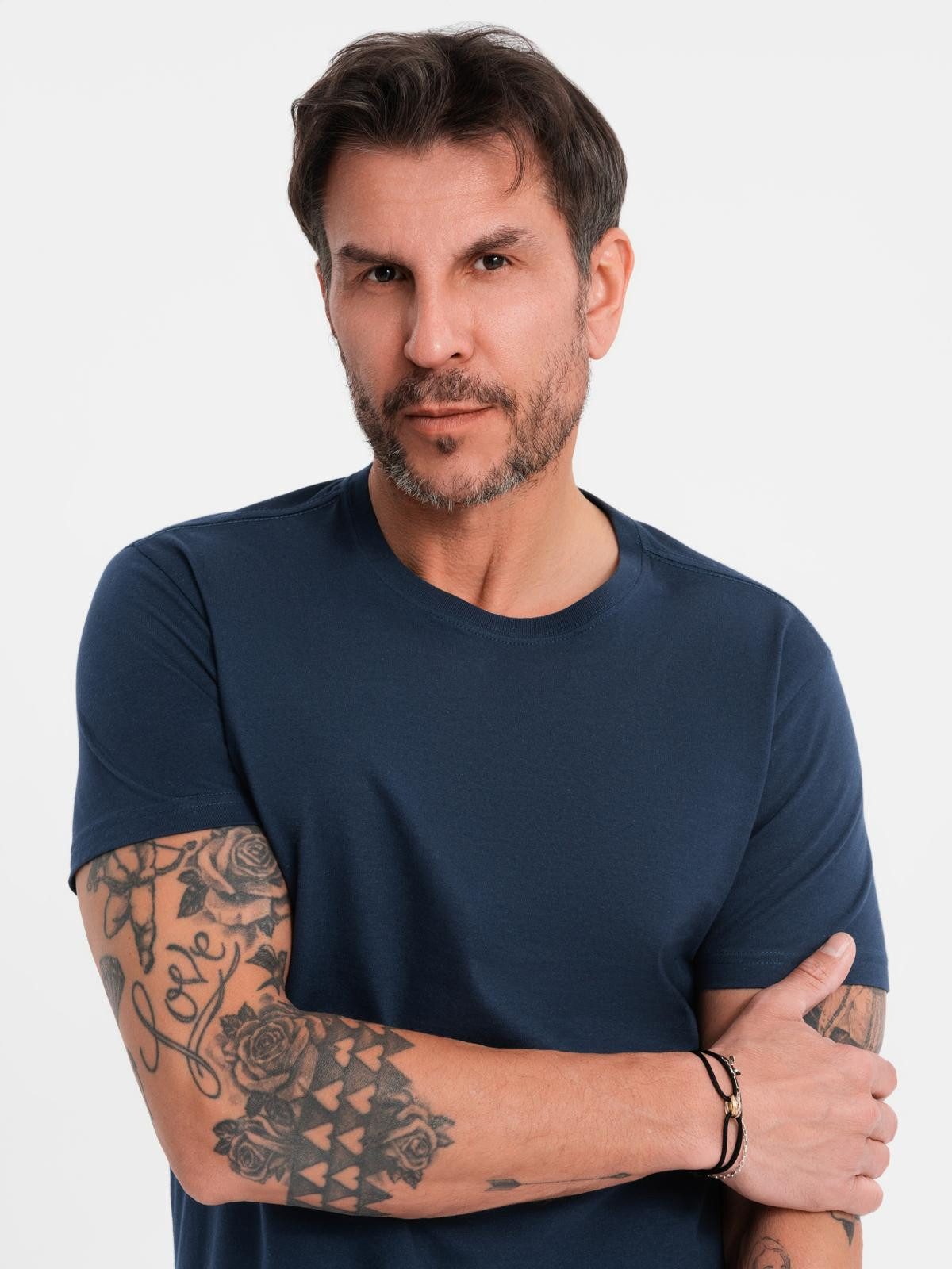 OMBRE T-Shirt T-Shirt aus Baumwolle BASIC günstig online kaufen