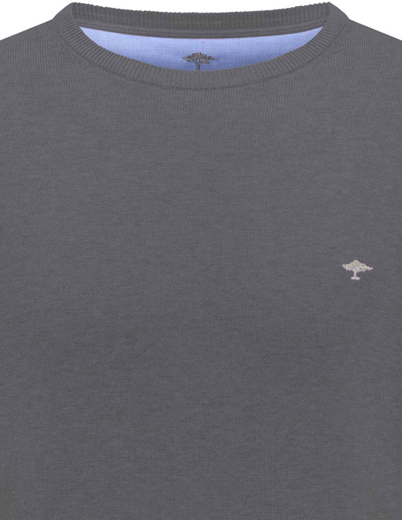 FYNCH-HATTON Strickpullover mit Logostickerei