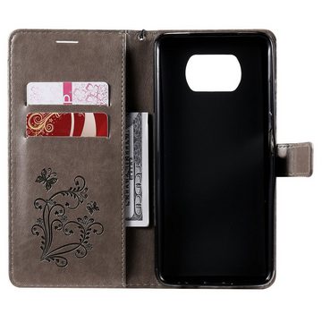 König Design Handyhülle Xiaomi Poco X3, Schutzhülle Schutztasche Case Cover Etuis Wallet Klapptasche Bookstyle