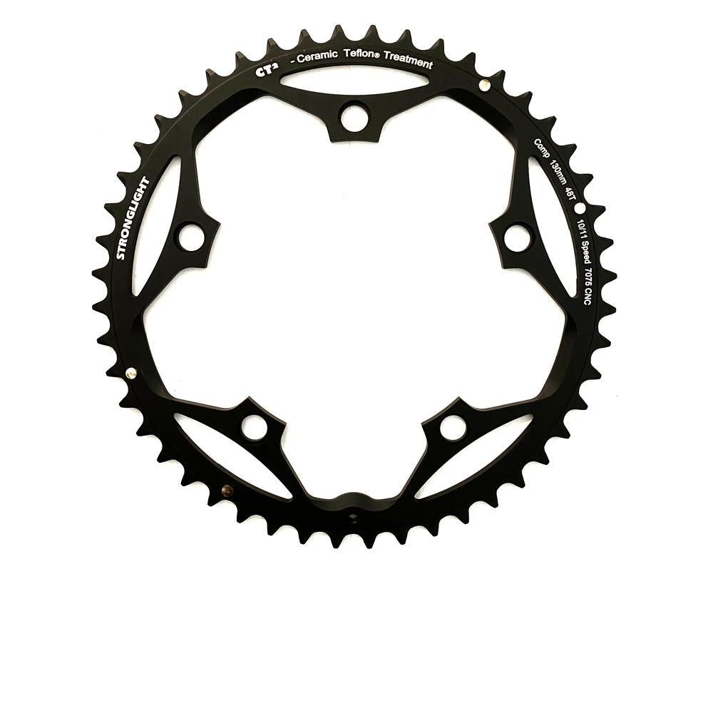 STRONGLIGHT Kettenschaltung STRONGLIGHT KETTENBLATT CT 2 SCHW 130 MM LOCHKR 48Z