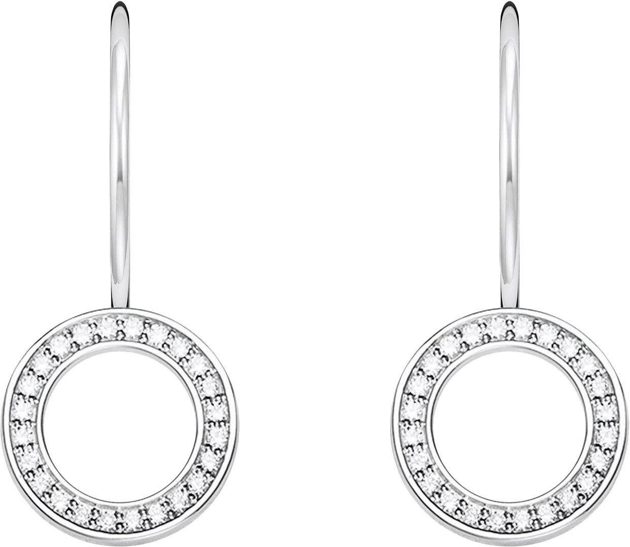 THOMAS SABO Paar Серьги mit Steinbesatz, mit Zirkonia (synth)