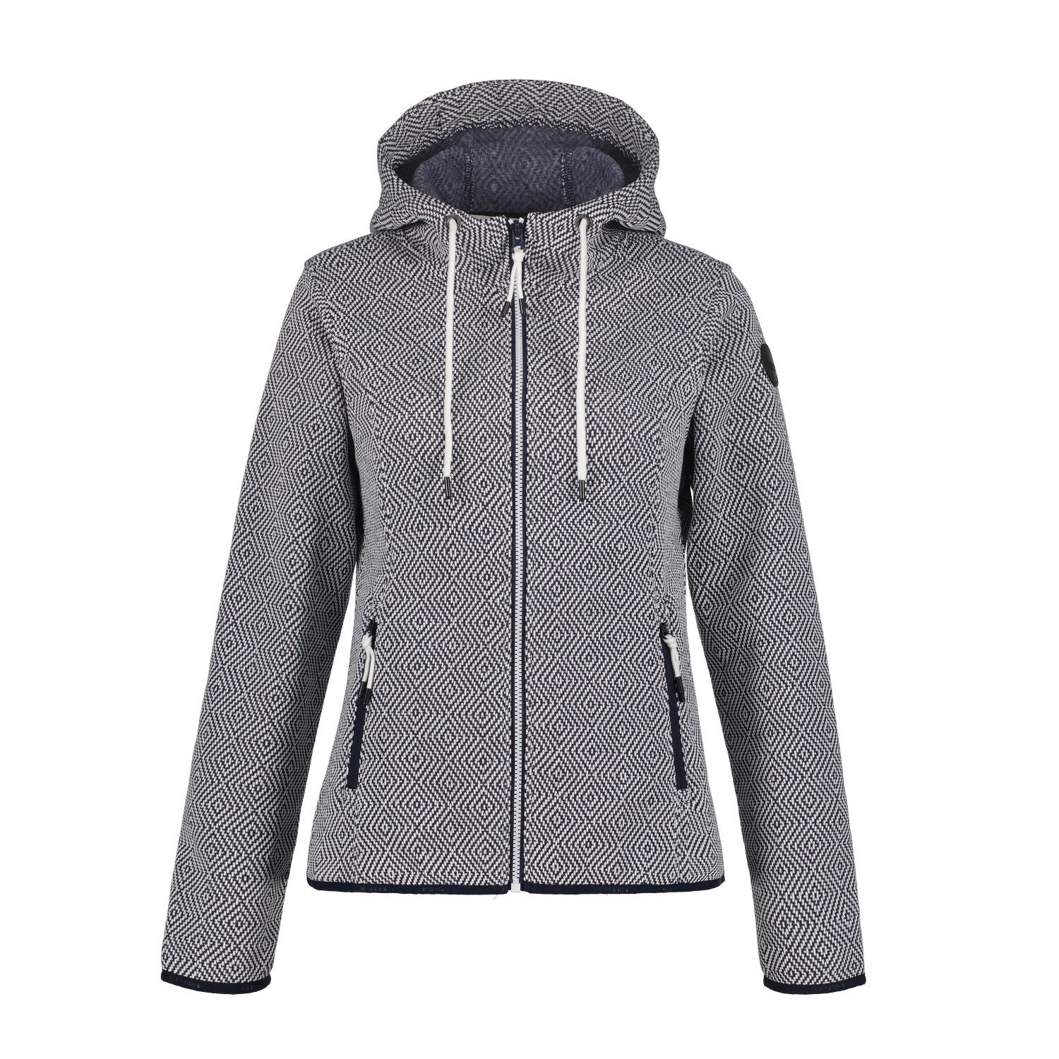 Icepeak Strickfleecejacke Auen Midlayer mit Kapuze günstig online kaufen