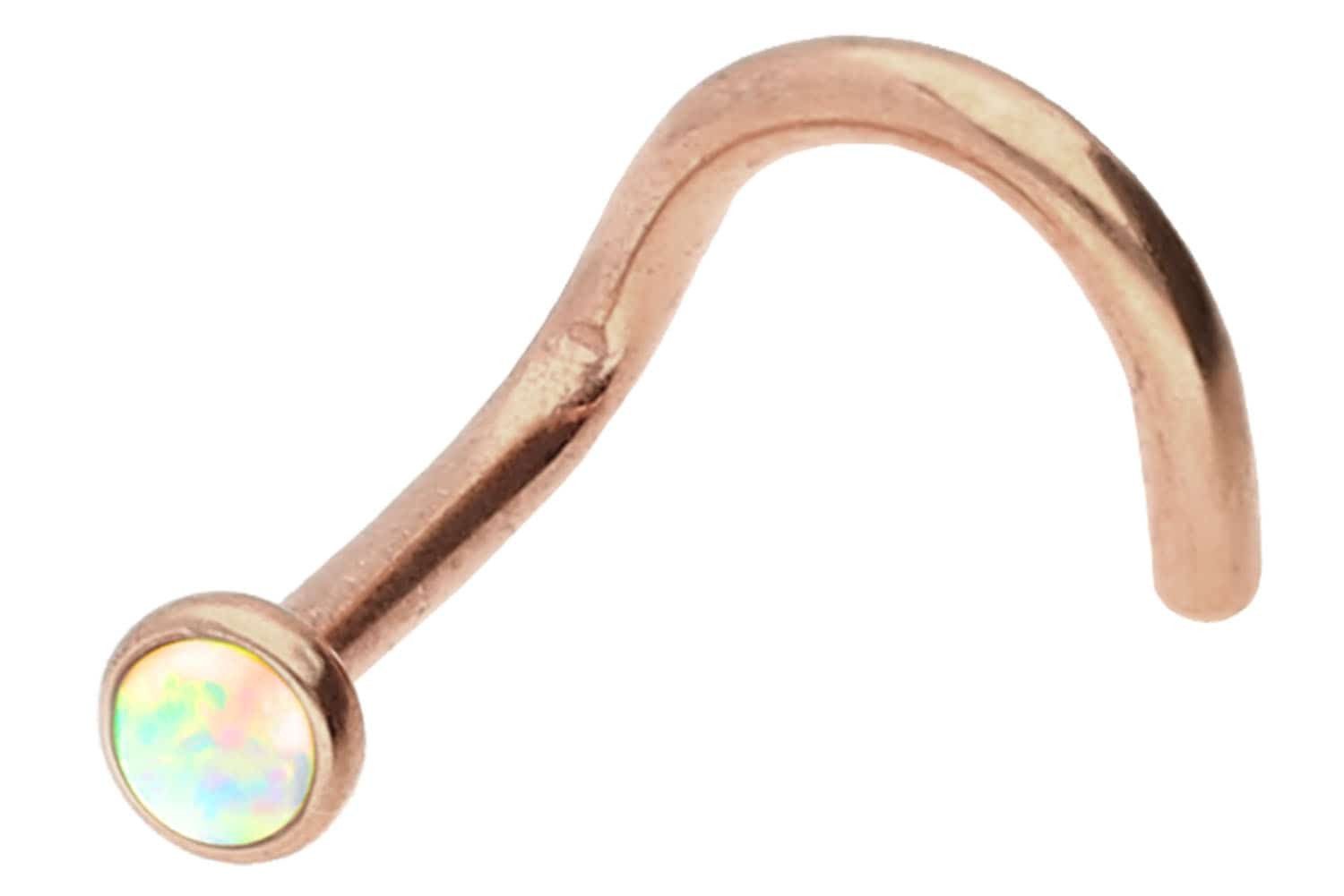 PIERCINGLINE Nasenpiercing Chirurgenstahl Nasenstecker Spirale DISC günstig online kaufen