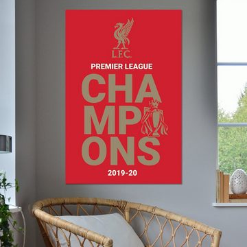 PYRAMID Poster Liverpool FC Poster Logo P. L. Champions 2019/2020 61 x 91,5 cm