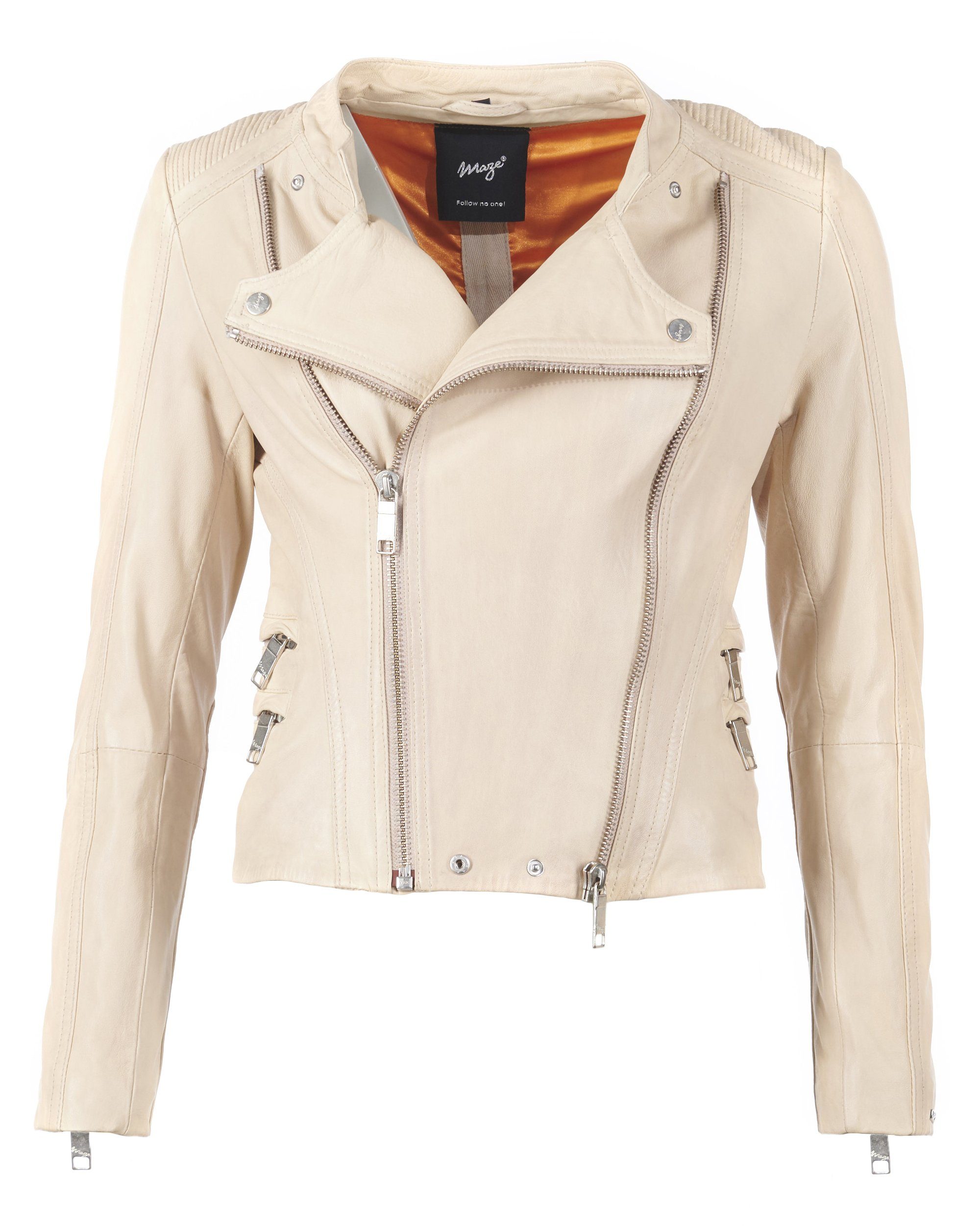 Maze Lederjacke Chrystal powder