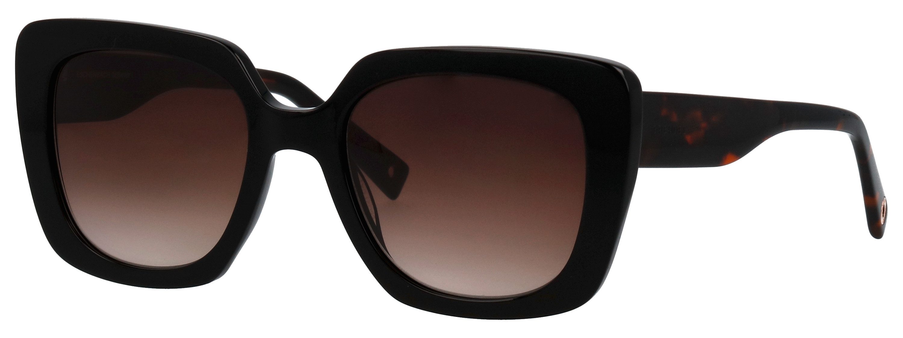 BRENDEL eyewear Sonnenbrille Modell 906205 Form Karree/Eckig, Logoschriftzug auf Bügel, Kunststofffassung