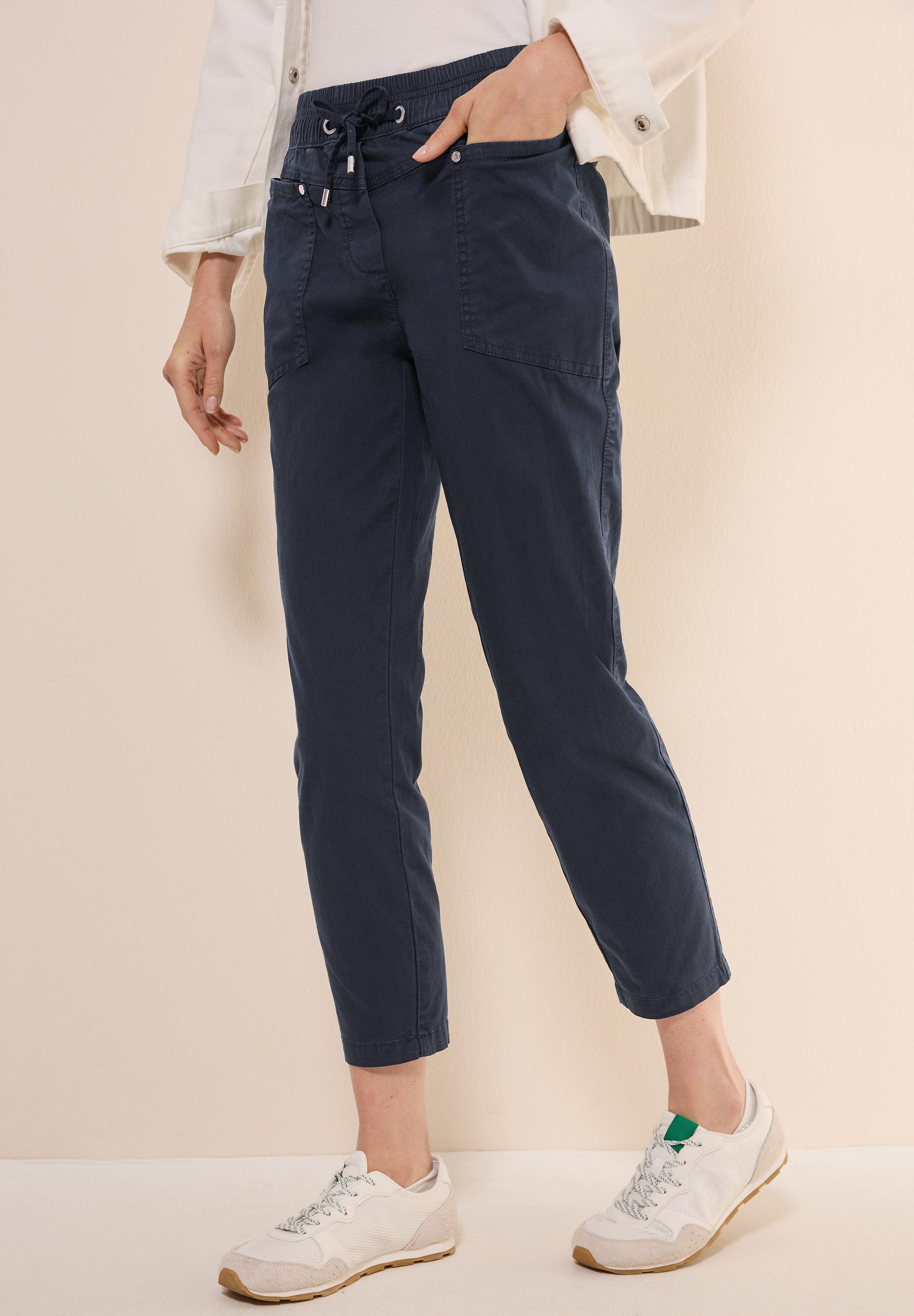 CECIL Stoffhose Style Chelsea mit Kordelzug günstig online kaufen