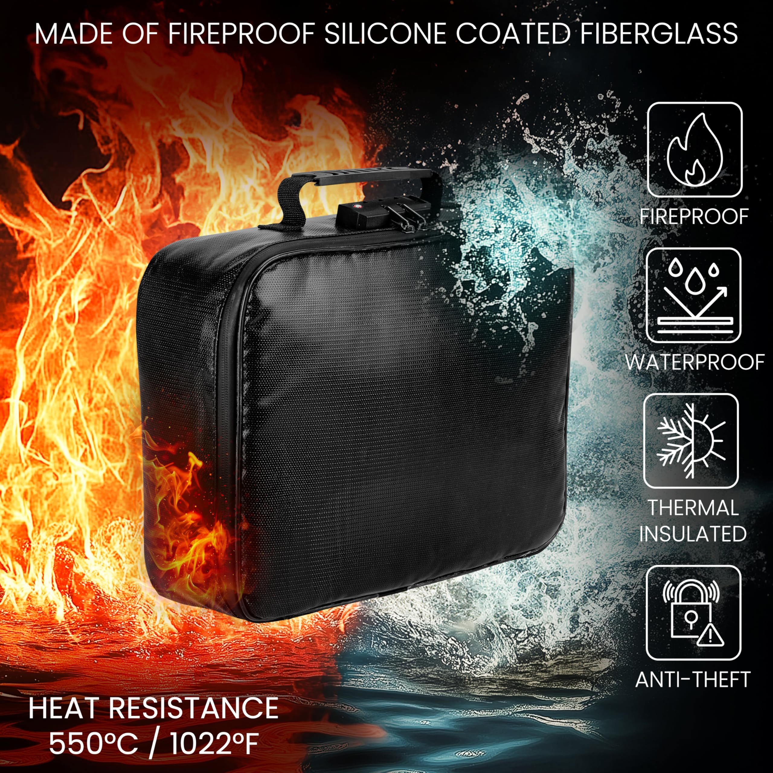 Belle Vous Aktenregal Belle Vous Dokumentenhalter A4 - Feuerfeste Dokumente günstig online kaufen