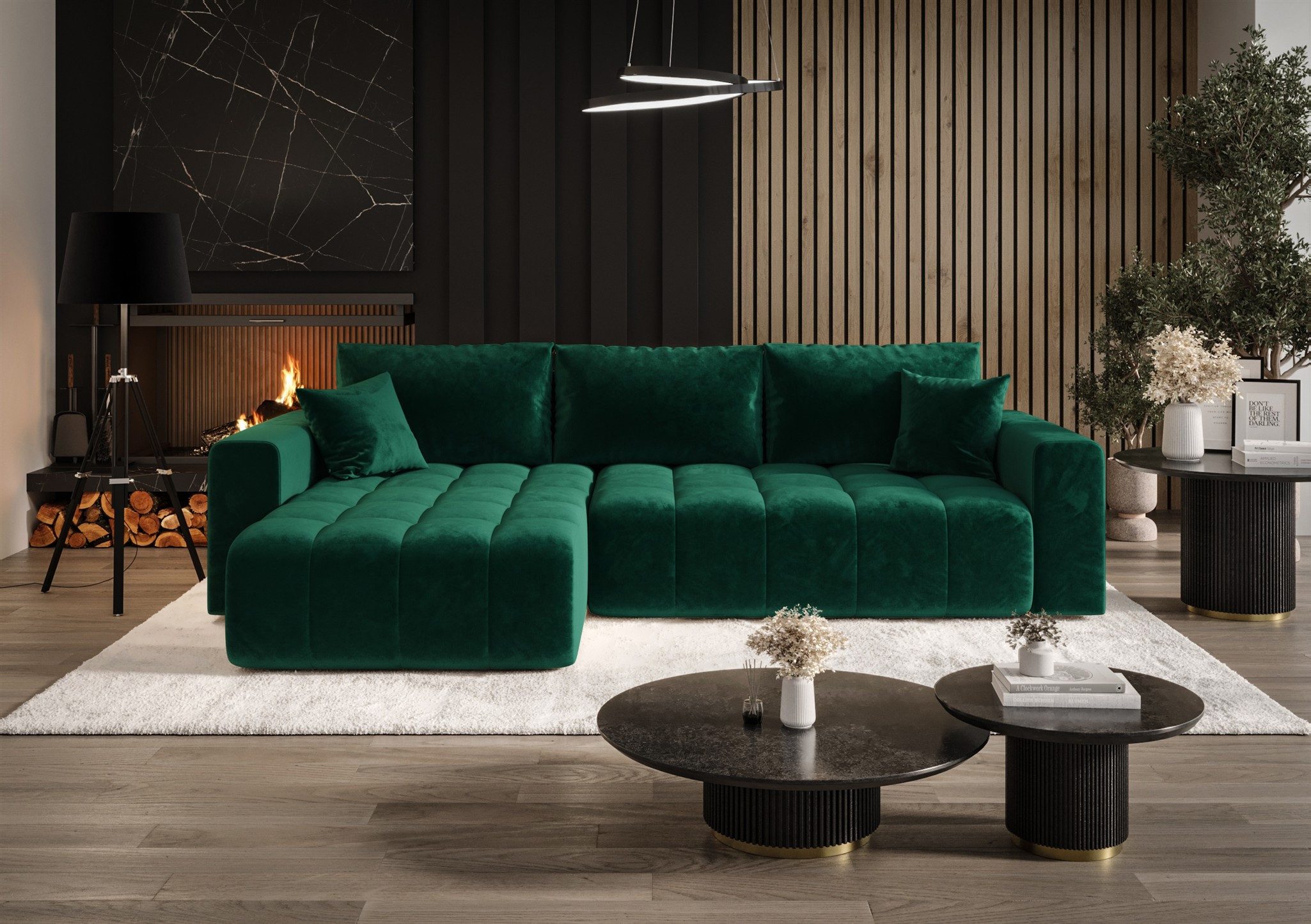 Fun Möbel Ecksofa Sofa Schlafsofa CAMILA günstig online kaufen