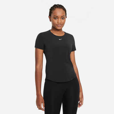 Nike Trainingsshirt DRI-FIT UV ONE LUXE WOMEN'S STANDARD FIT SHORT-SLEEVE TOP