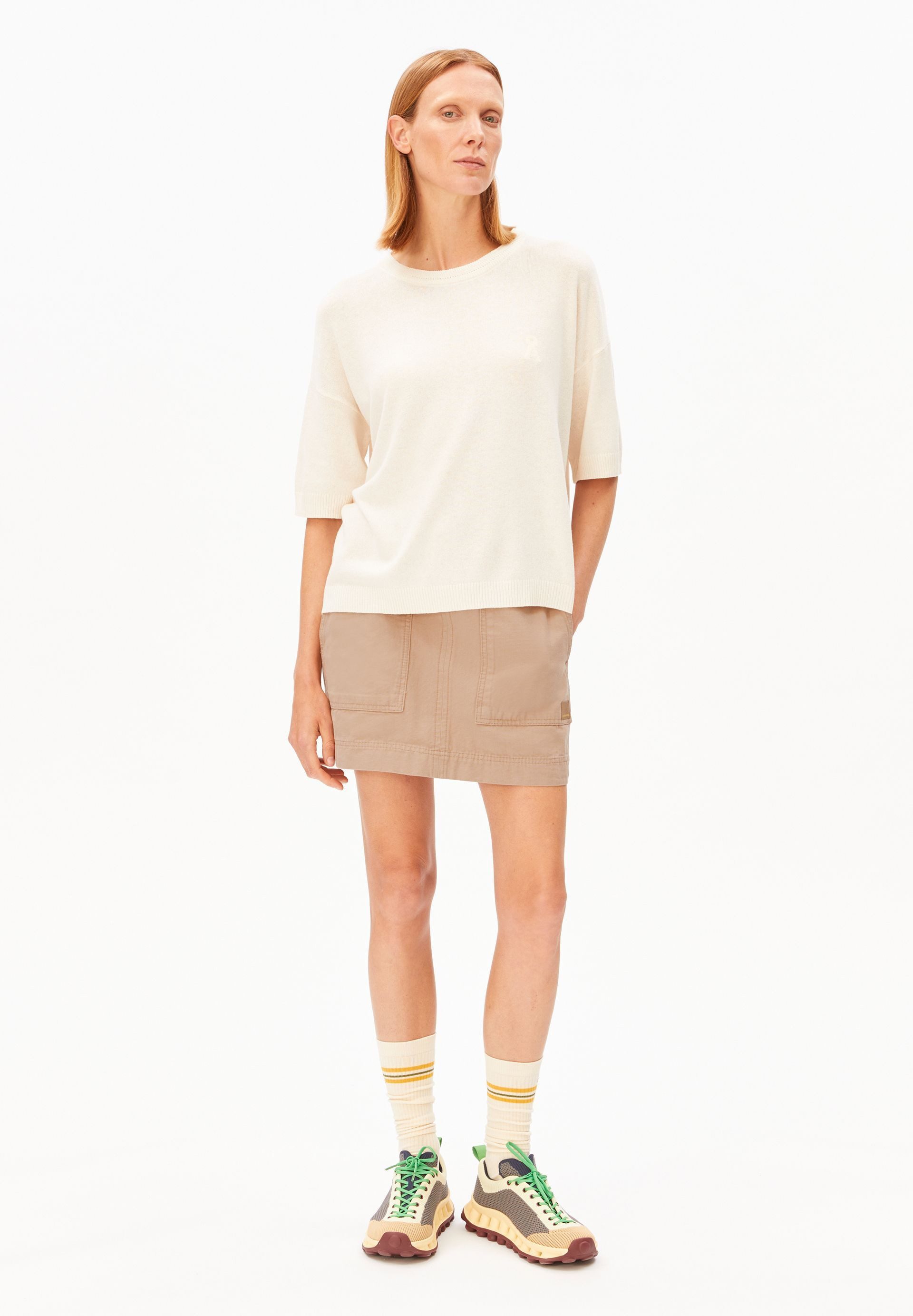 Armedangels T-Shirt SL Linen Blend