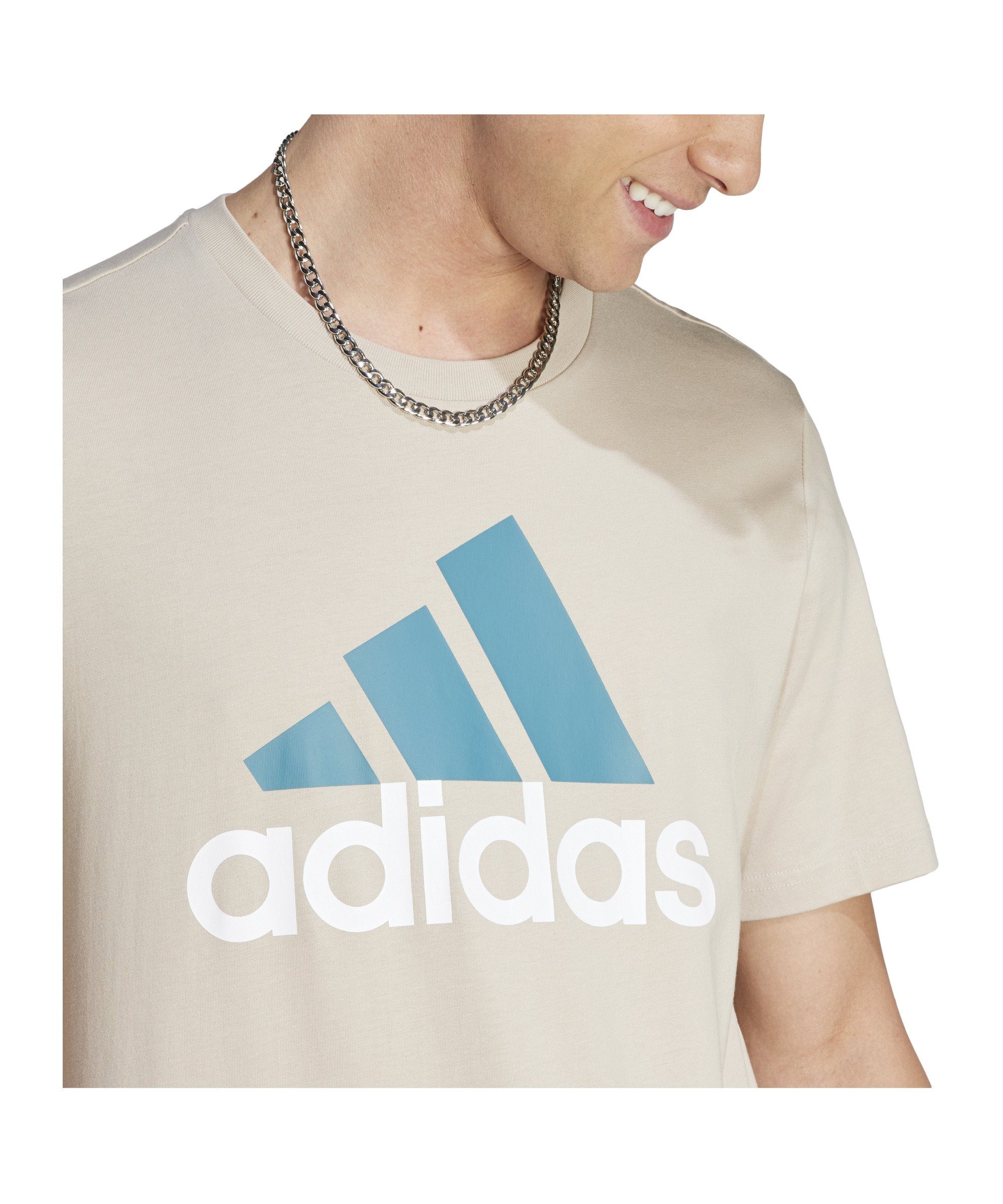 default Essentials Beige adidas T-Shirt T-Shirt adidas Sportswear
