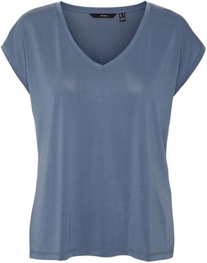 Vero Moda V-Shirt VMFILLI SS V-NECK TEE GA NOOS