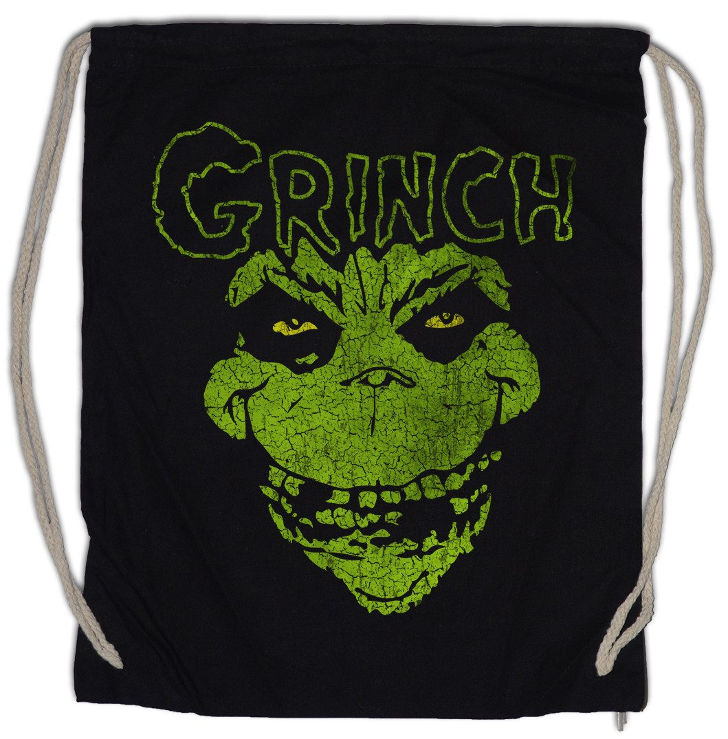 Turnbeutel Grinchfits Turnbeutel The Mis Curtis Fit Fits Fett Misfits Fun Head