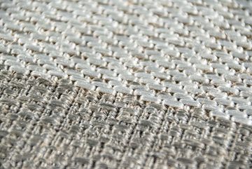 Teppich Teppich Modern Flachgewebe Kariert Sisal Optik Küchenteppich Küchenläufer Karo Design Grau, Teppich-Traum, rechteckig, Höhe: 5 mm