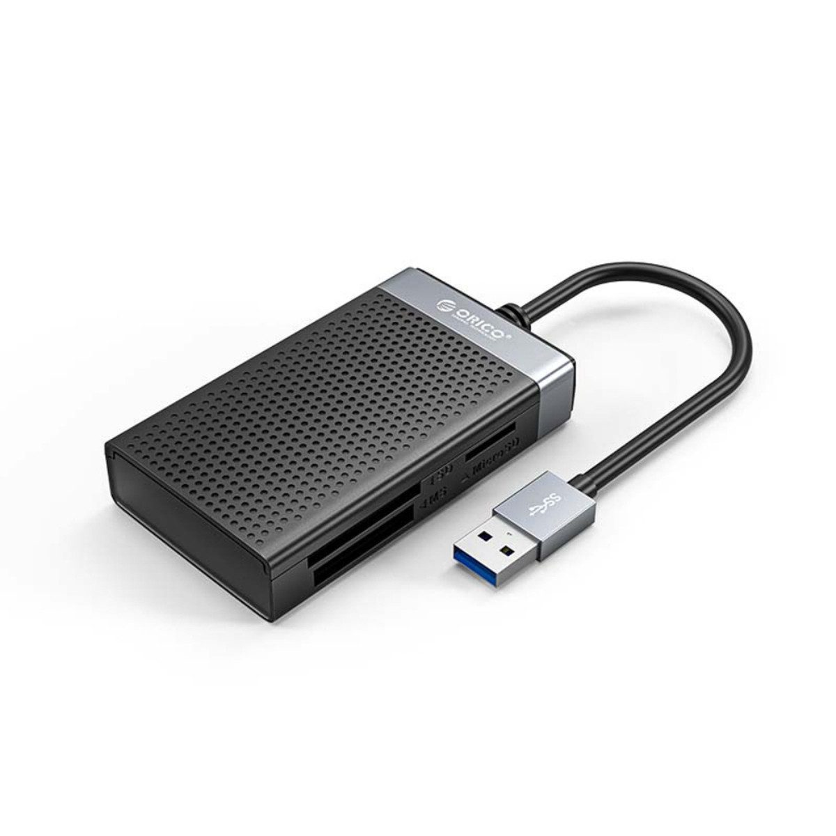 ORICO Speicherkartenleser CL4D-A3, 4-in-1 Kartenleser für SD, microSD, CF und MS bis 2 TB