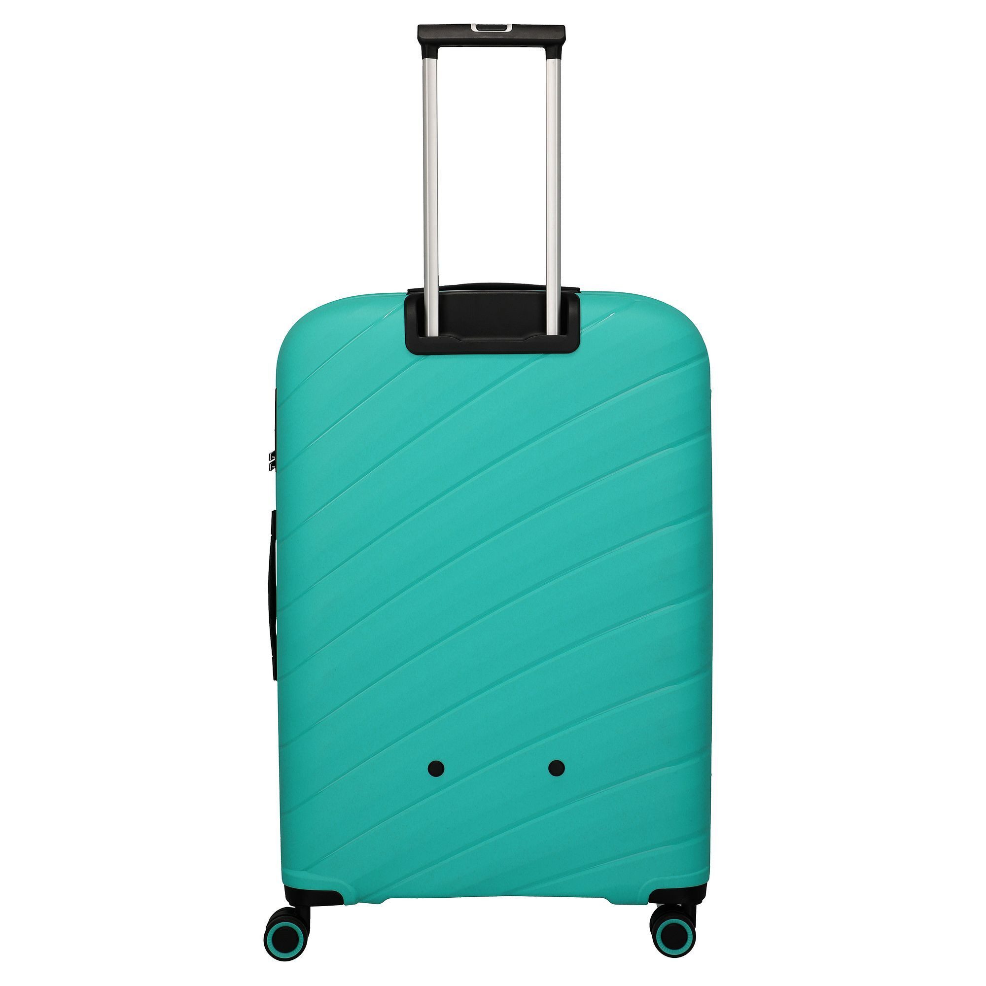 travelite Trolleyset Burano, 4 Rollen, (3-teilig, 3 tlg), Polypropylen