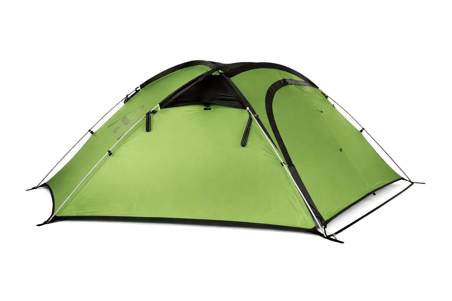 everest 1953 Geodätzelt Expeditionszelt grün Kuppelzelt 1 Personen Zelt Silikon TP1x, Personen: 1, Aluminiumgestänge