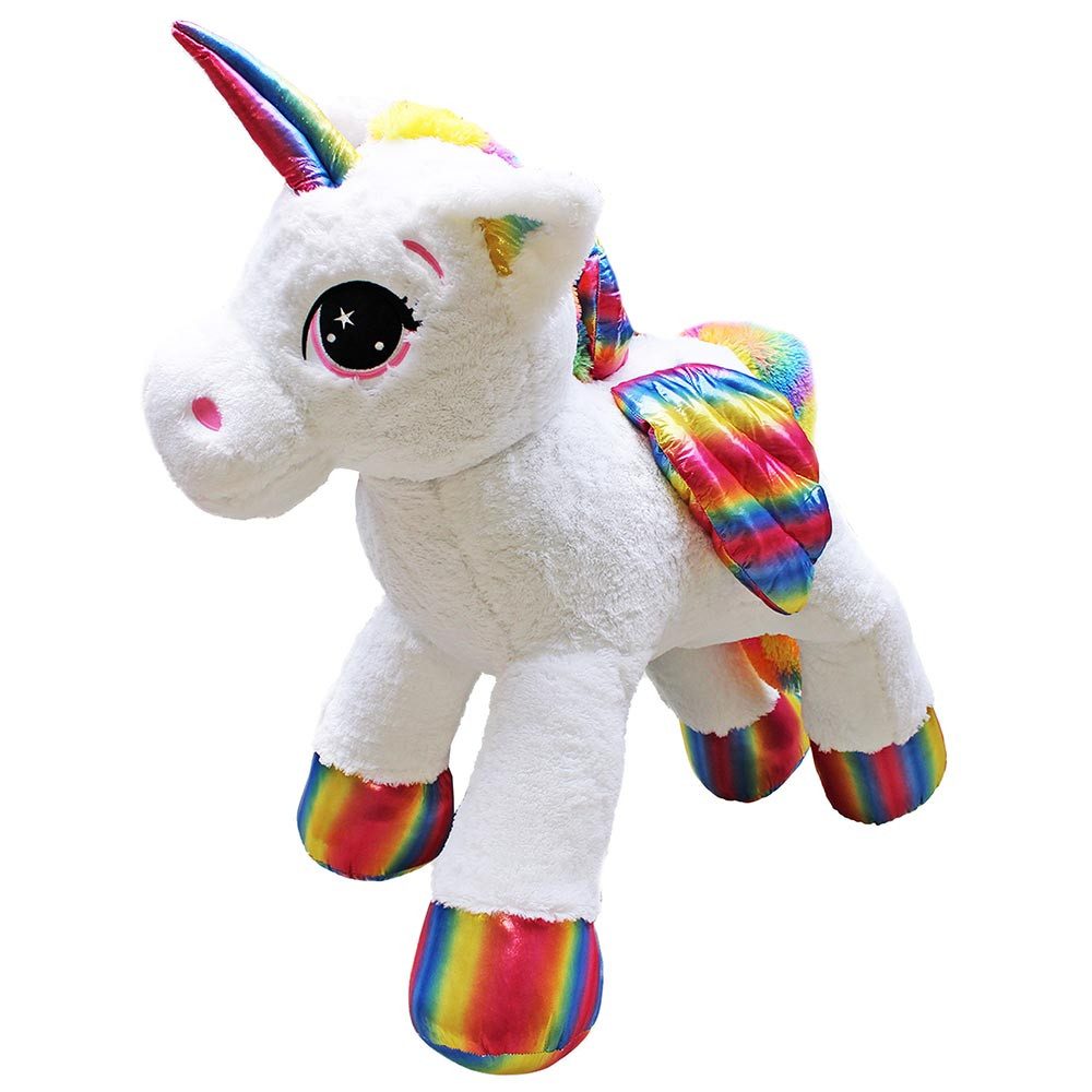 Sweety Toys Einhorn Plüschtier – 34 Cm, Rosa, Kuschelweich & Mit Gestickten Augen