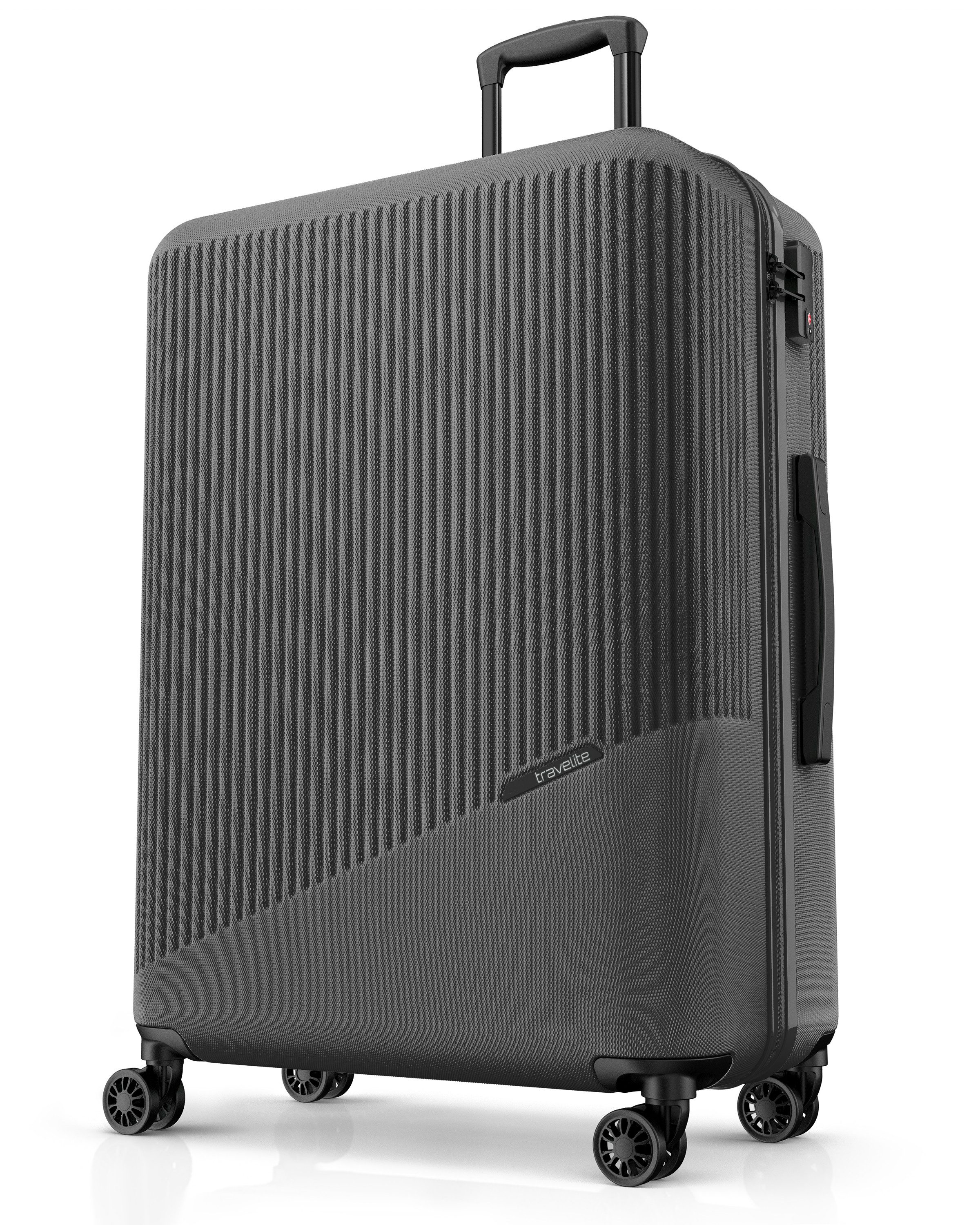 travelite Hartschalen-Trolley BALI Reisekoffer Hartschale, 4 Rollen, TSA-Schloss – robustes Reisegepäck