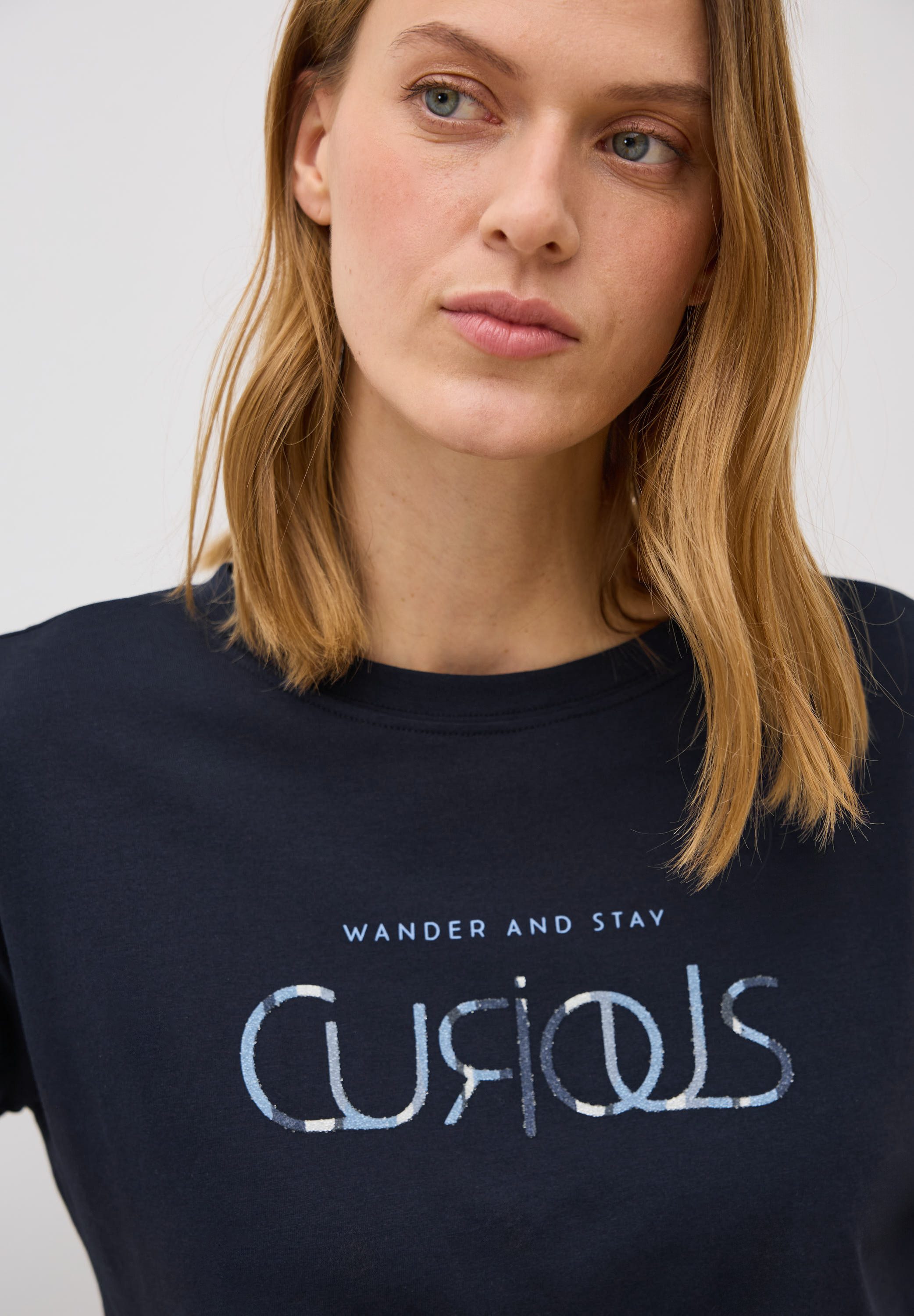 CECIL T-Shirt im soften Baumwoll-Mix