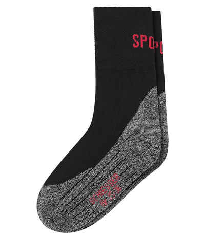 Schiesser Langsocken Sport (Packung, 1-Paar, 1 Paar) Herren Damen Unisex SPORT Trekking Strümpfe Socken Wandersocken