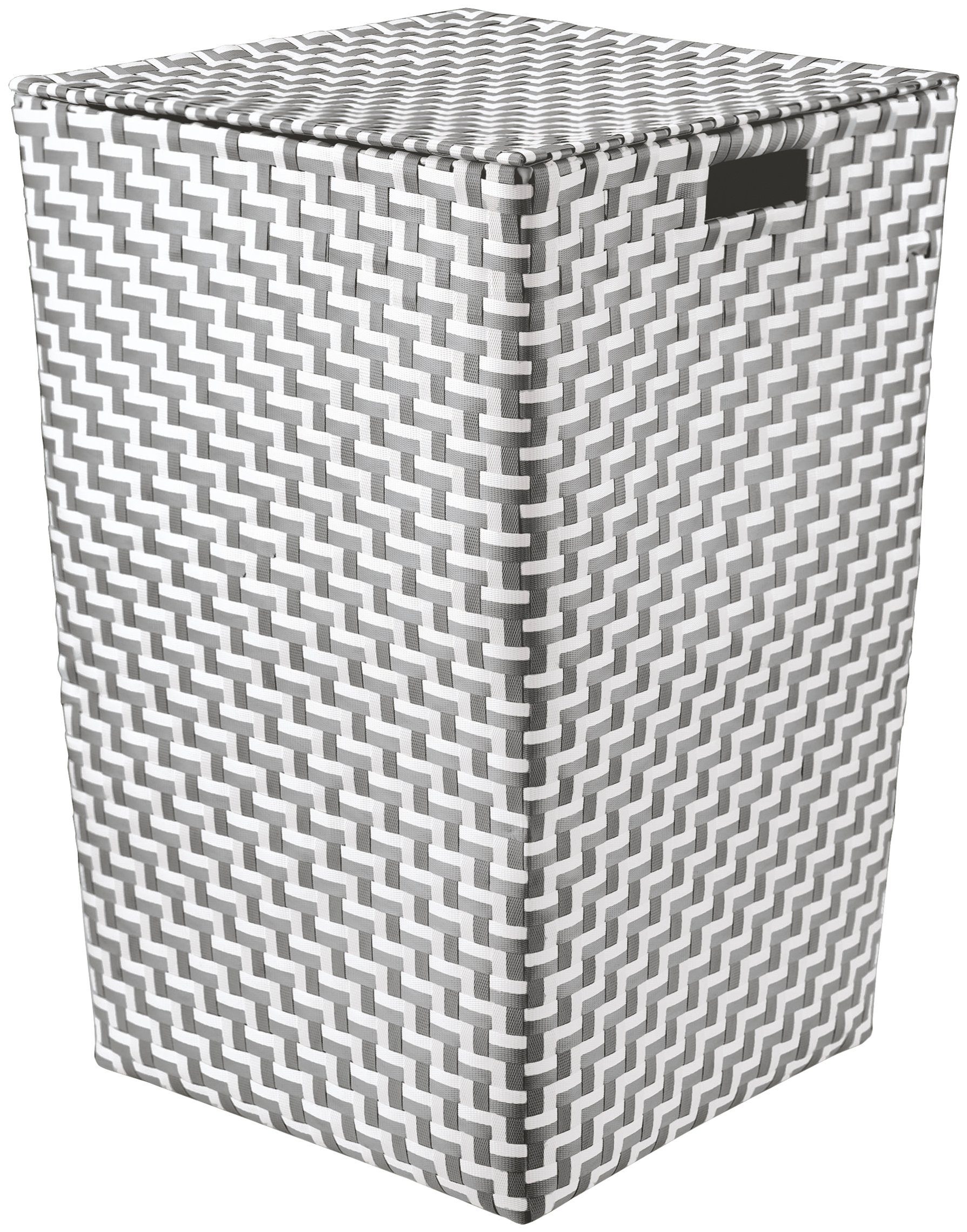 Kleine Wolke Wäschebox Double Laundry, 35 cm Breite platin | Wäschetruhen