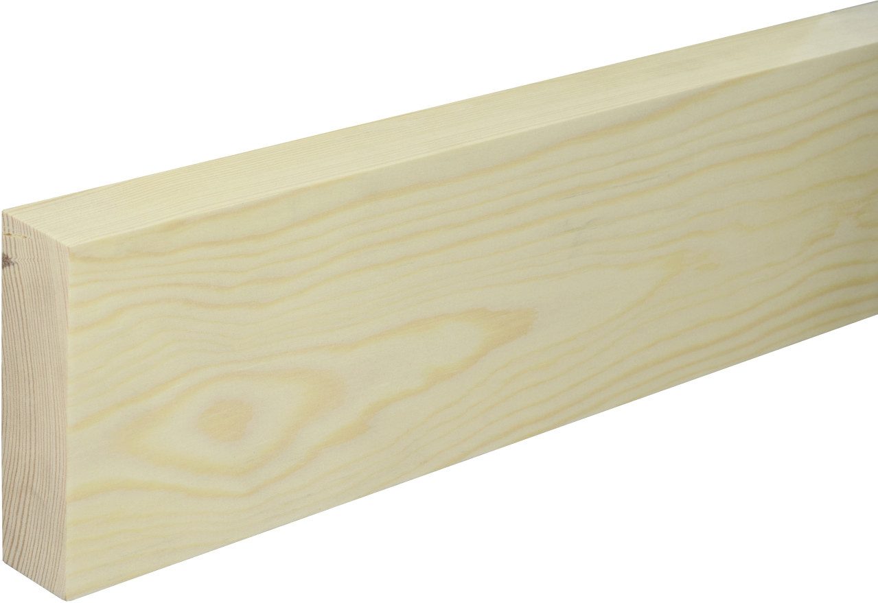 FN Neuhofer Abschlussleiste FN Neuhofer Flachleiste 100 cm 96 x 29 mm, Holz