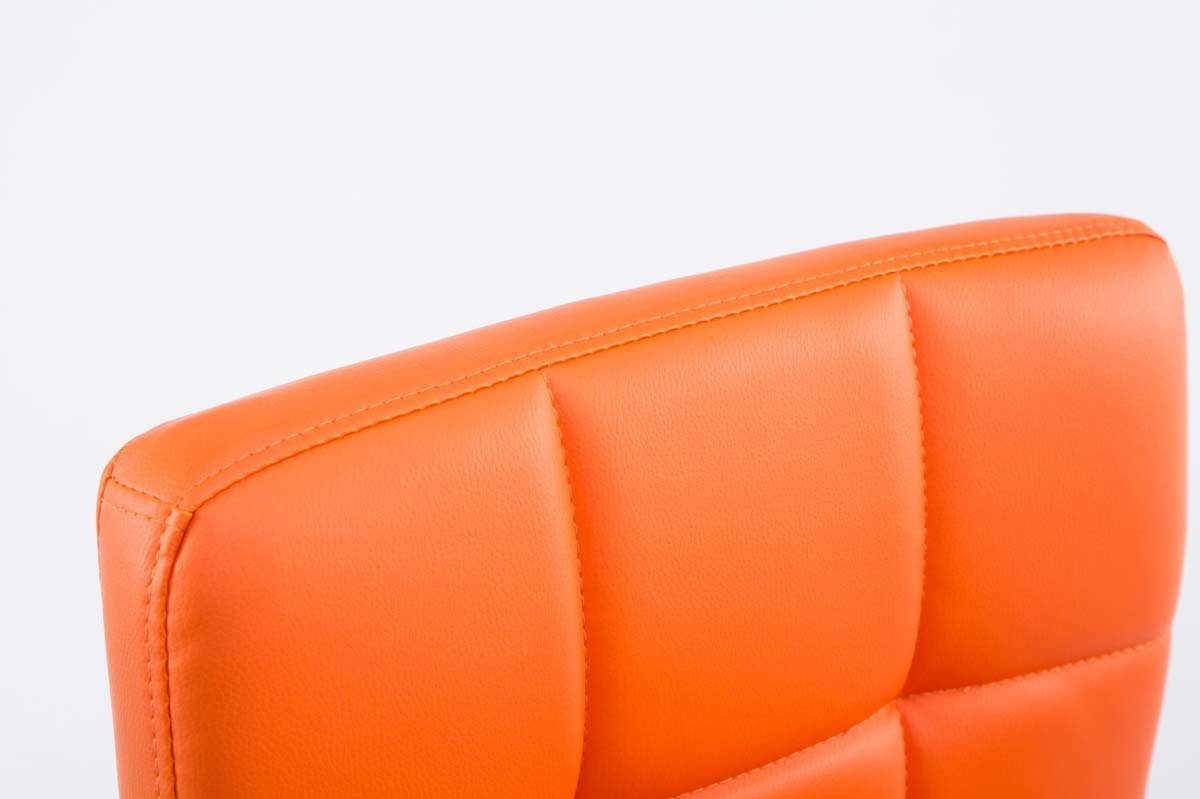 Palma V2 Kunstleder, CLP orange Esszimmerstuhl höhenverstellbarer Lounger