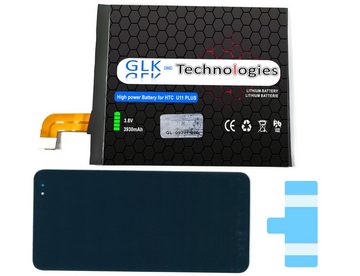 GLK-Technologies High Power Ersatzakku für HTC U11 Plus Battery, accu, 3930 mAh Akku, Ohne Set Handy-Akku