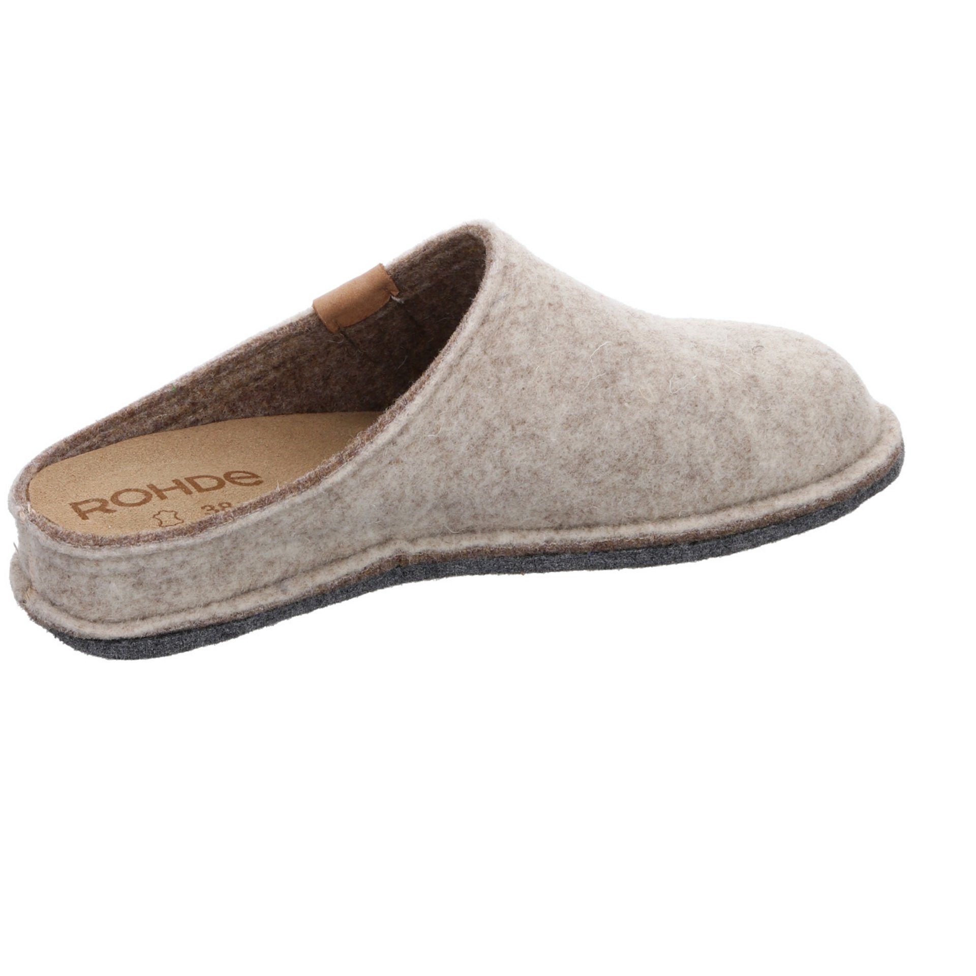 Rohde Damen Hausschuhe silk Textil Slipper Hausschuh Hausschuh