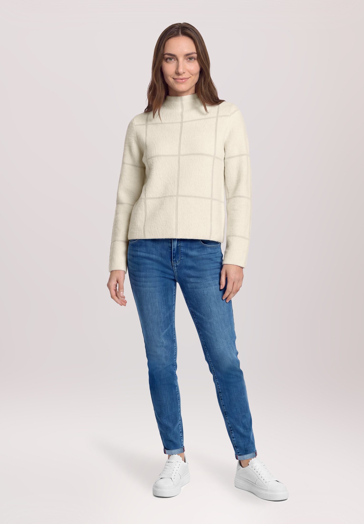Betty Barclay Strickpullover Damen mit Lurexfaden (1-tlg)