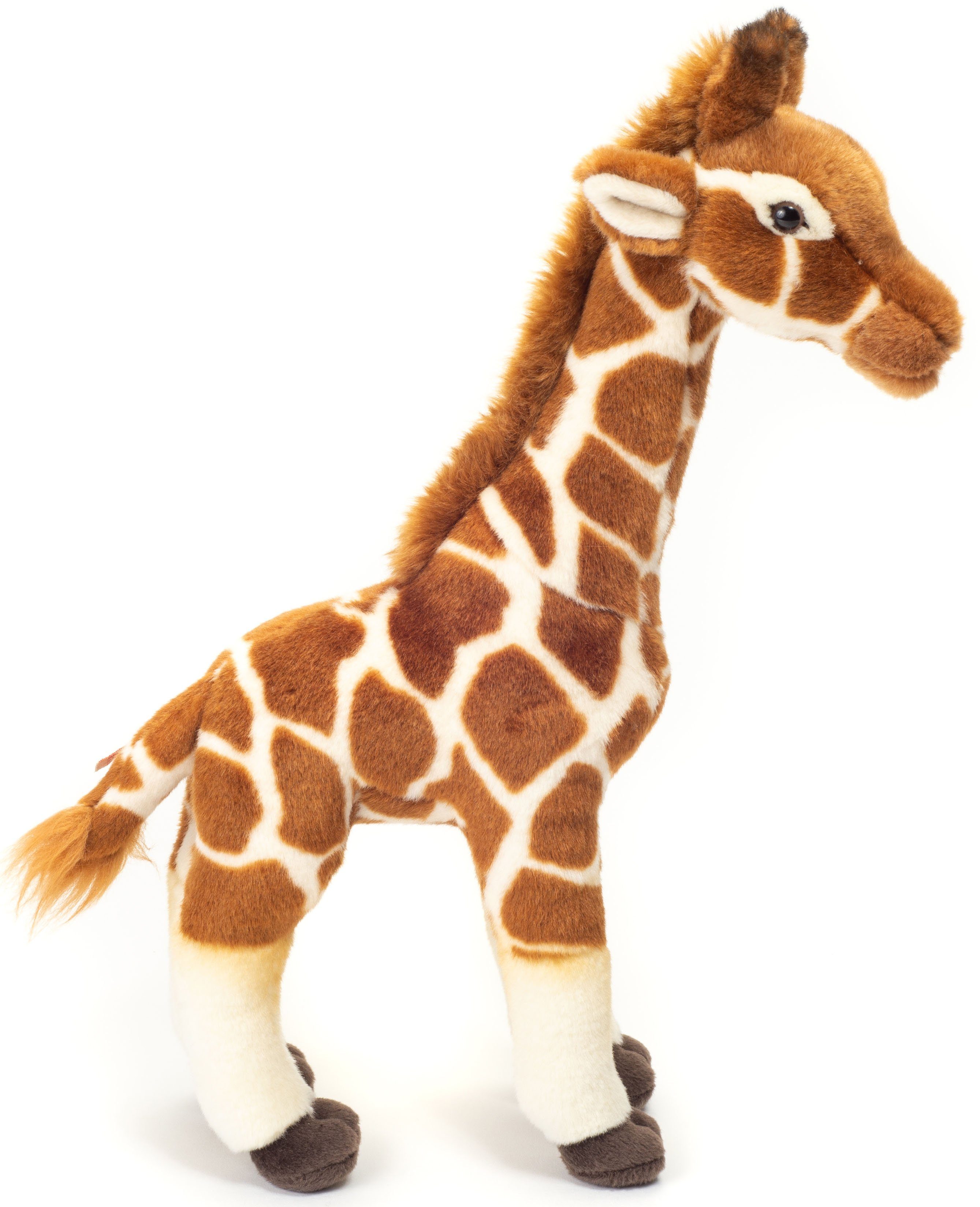 Teddy Hermann® Kuscheltier Giraffe stehend, 38 cm, zum Teil aus recyceltem Material