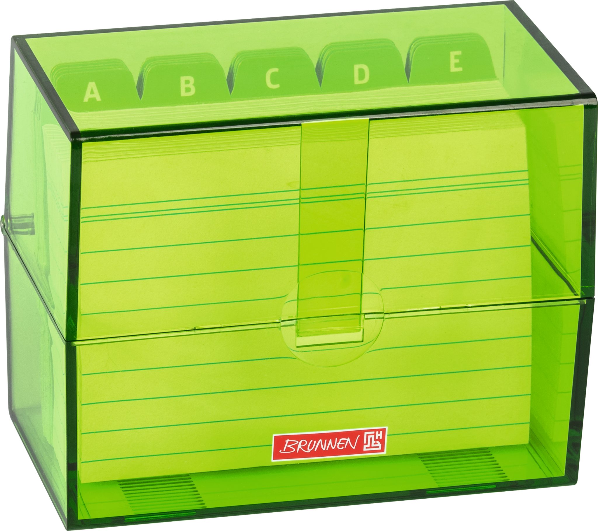 BRUNNEN Индекс карты Brunnen Индекс картыbox für A7 Format grün