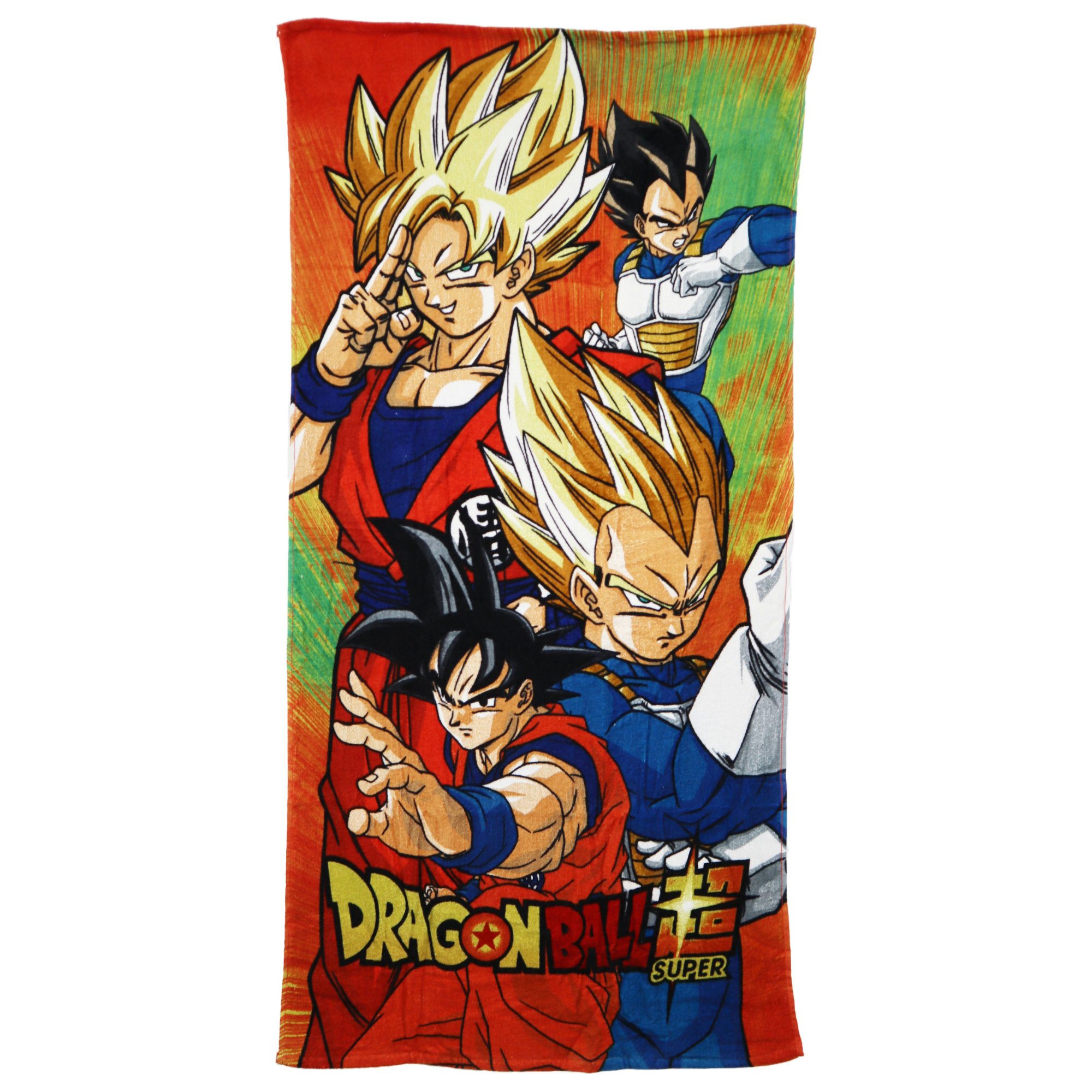Dragon Ball Strandtuch Dragonball Z Goku Badetuch 70x140 cm 100% Baumwolle