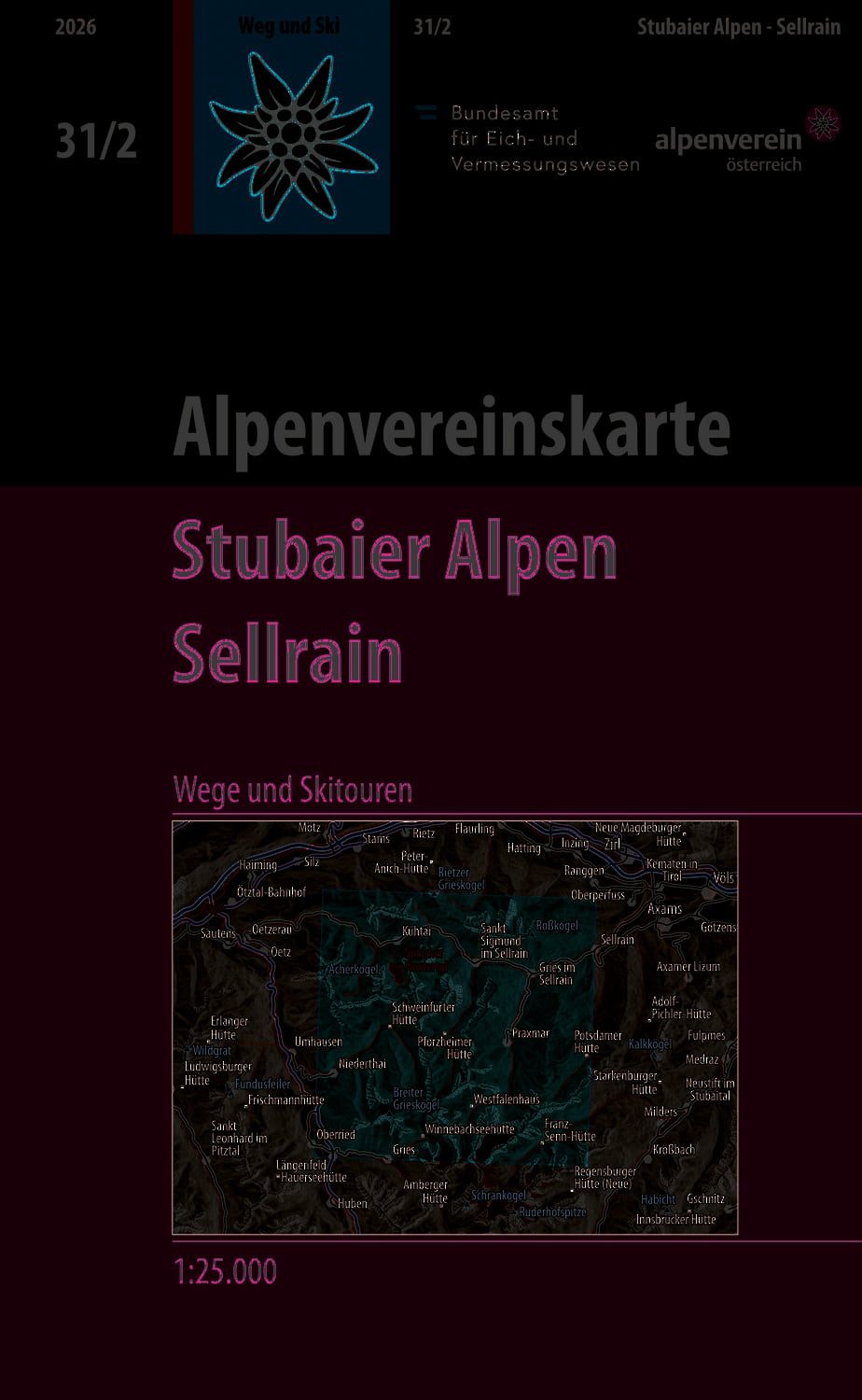 Alpenvereinskarte / Österreichischer Alpenverein