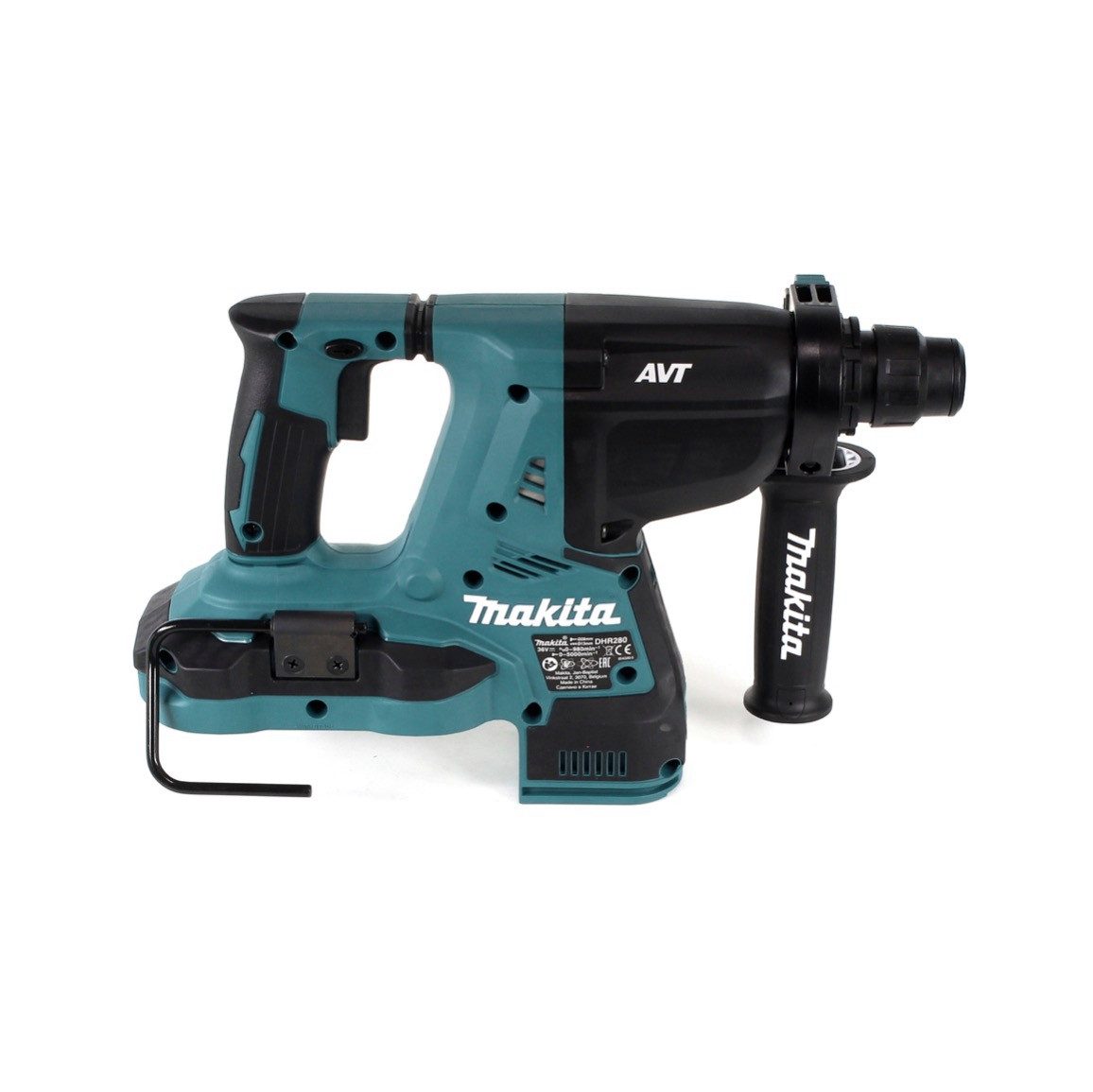 Makita Schlagbohrmaschine DHR 280 Z Akku Bohrhammer 28 mm Brushless 2 x 18 V 36 V Li-Ion für SD