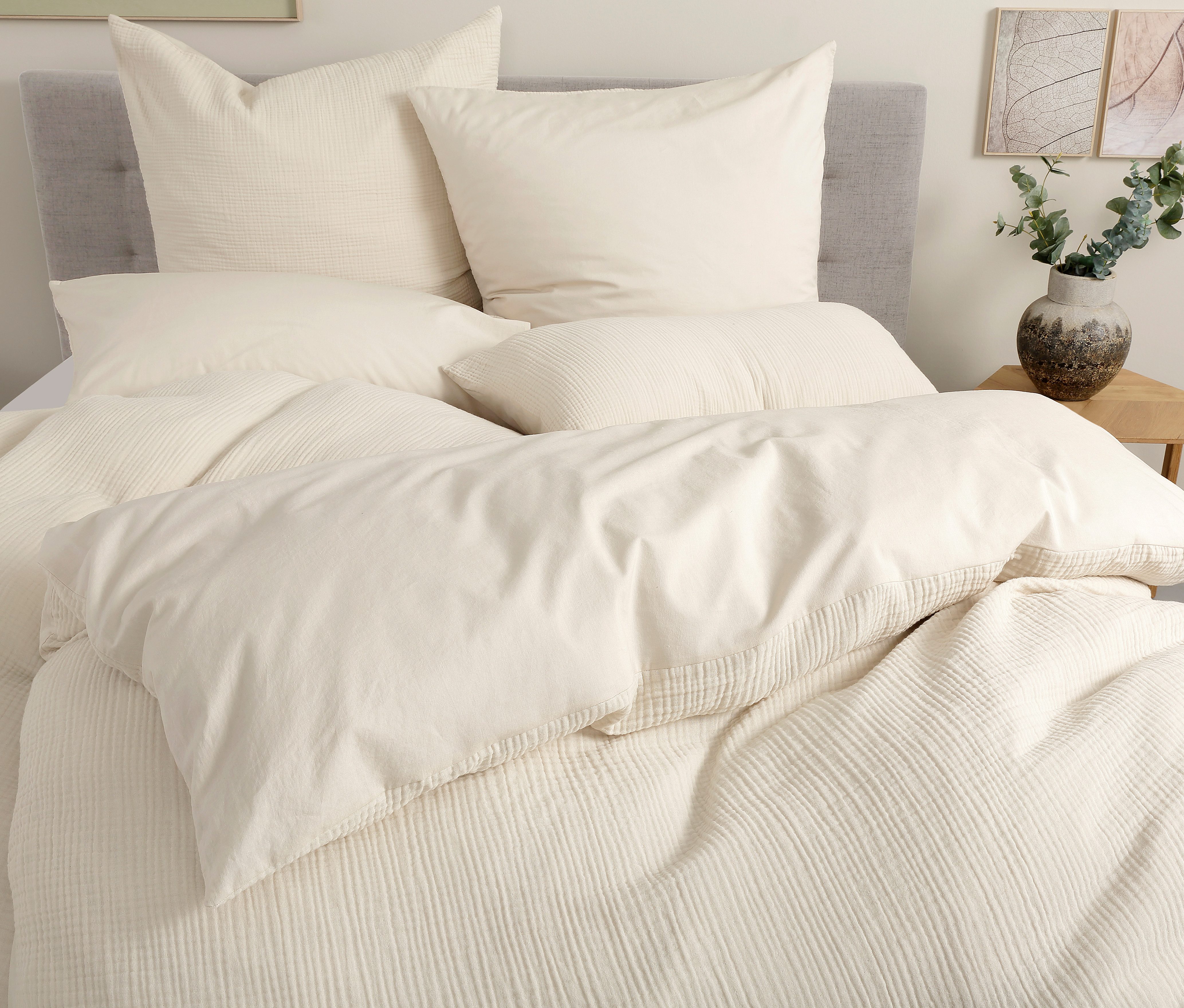 OTTO home Wendebettwäsche Sari3, Musselin, Renforcé, 2 teilig, NEUHEIT: aus günstig online kaufen