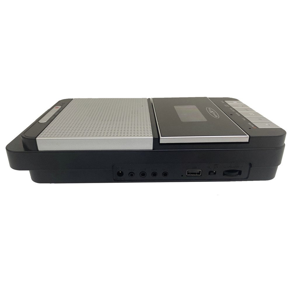Reflexion Reflexion Tragbarer Kassettenspieler MP3 Schwarz, Grau tragbarer CD-Player – Bild 3 von 4